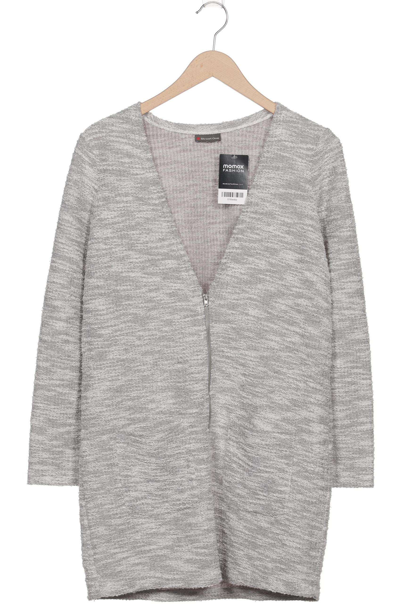 

Street One Damen Strickjacke, grau, Gr. 36
