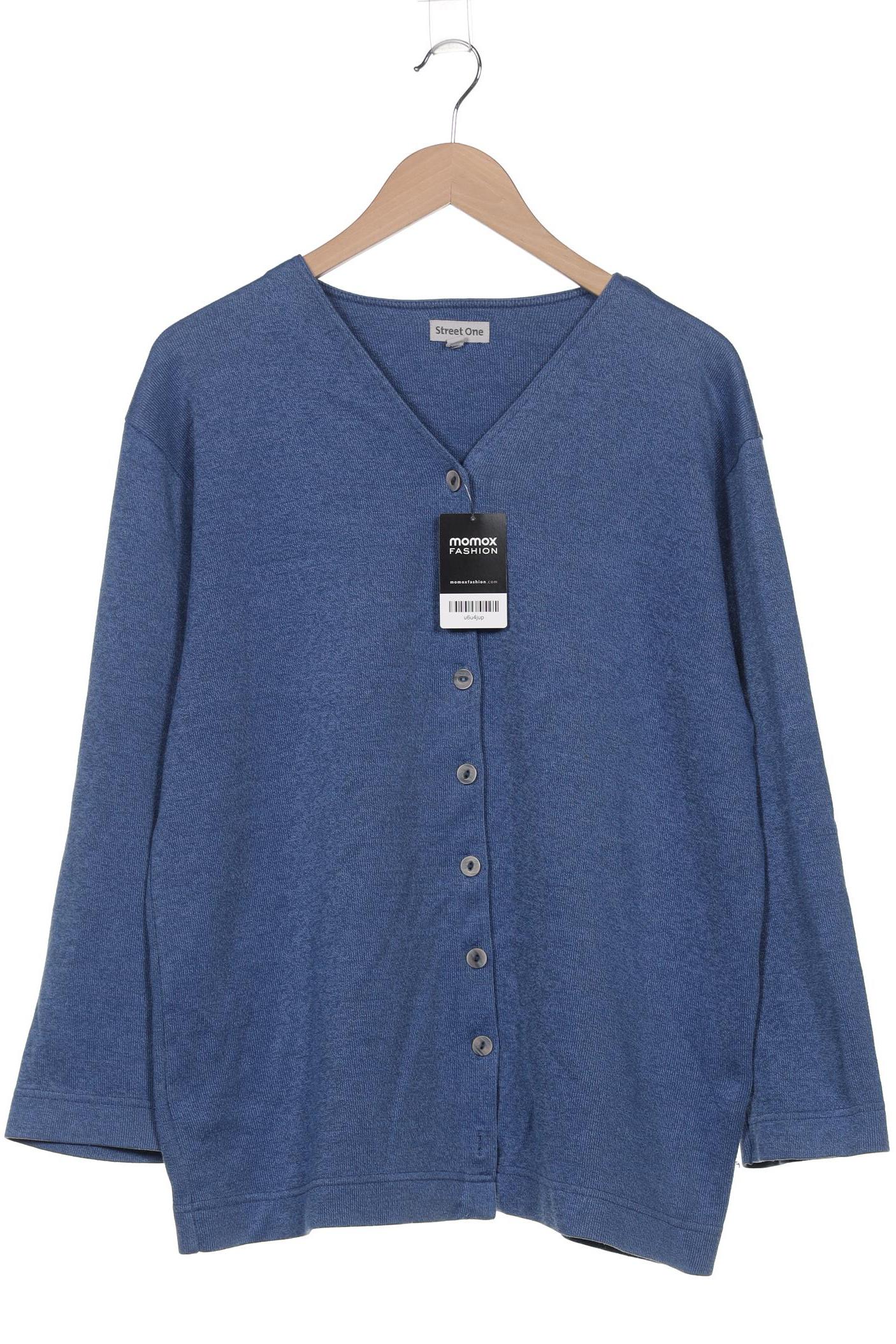 

Street One Damen Strickjacke, blau, Gr. 40