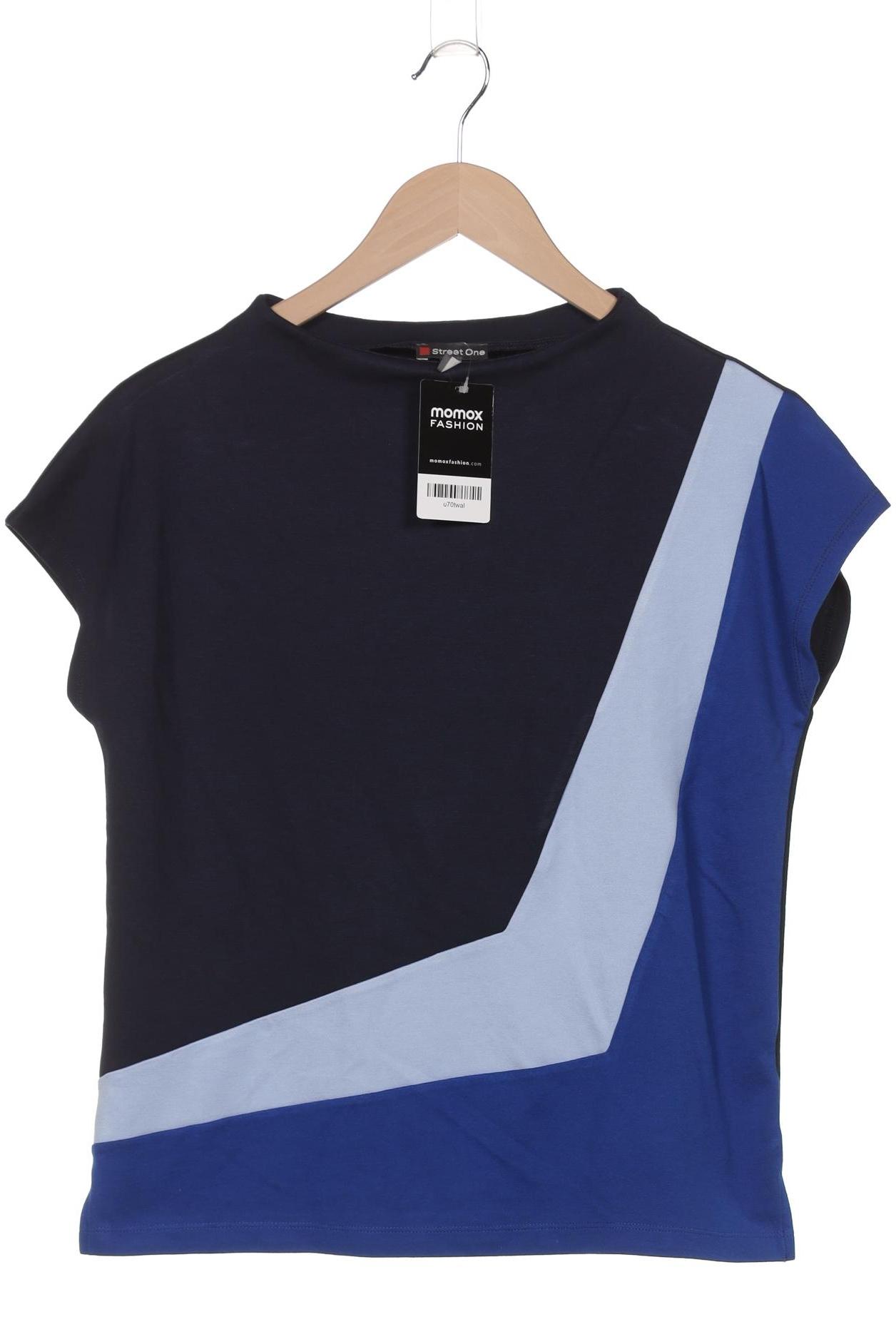 

Street One Damen T-Shirt, marineblau, Gr. 36