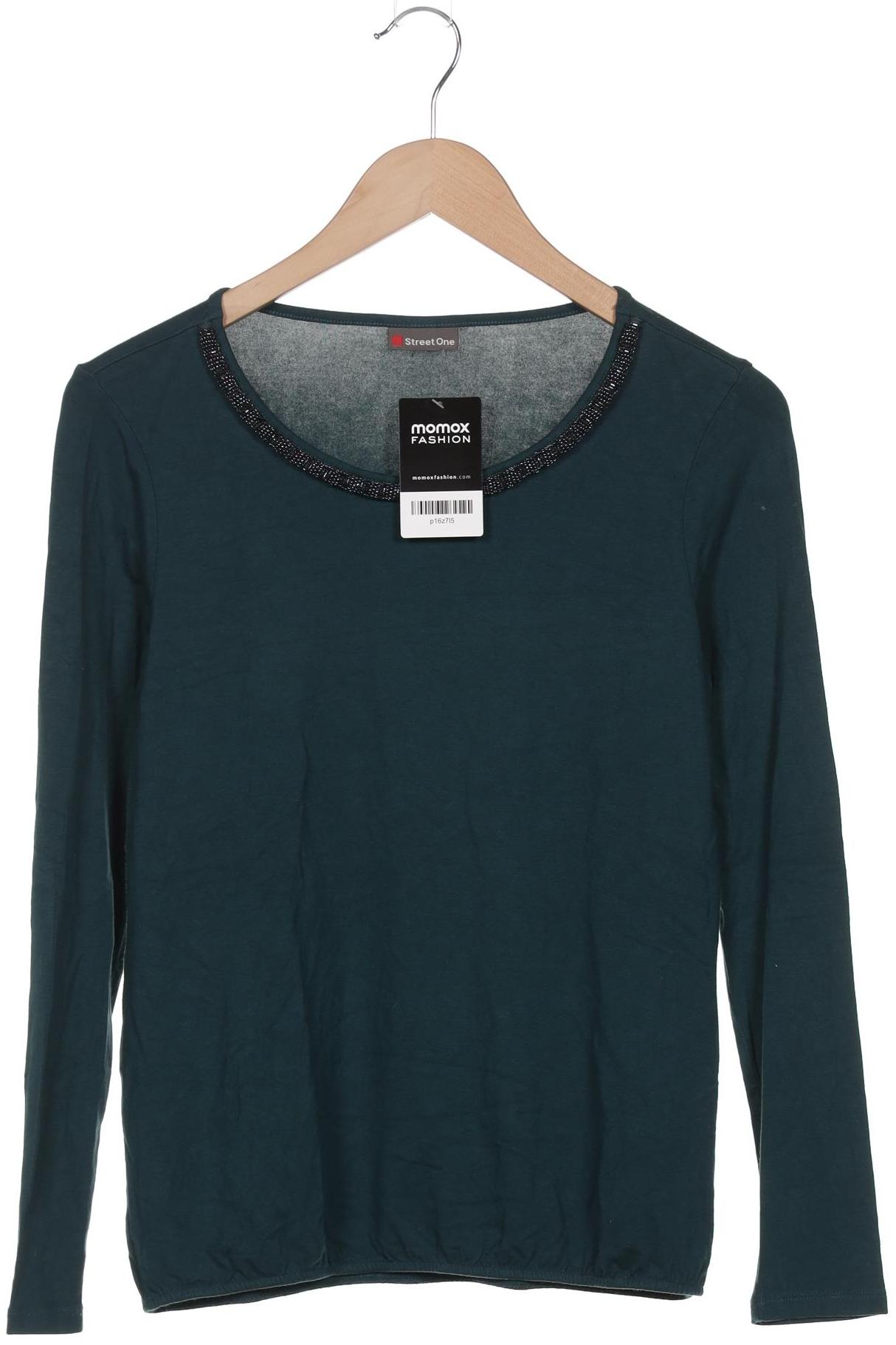 

Street One Damen Langarmshirt, grün, Gr. 36
