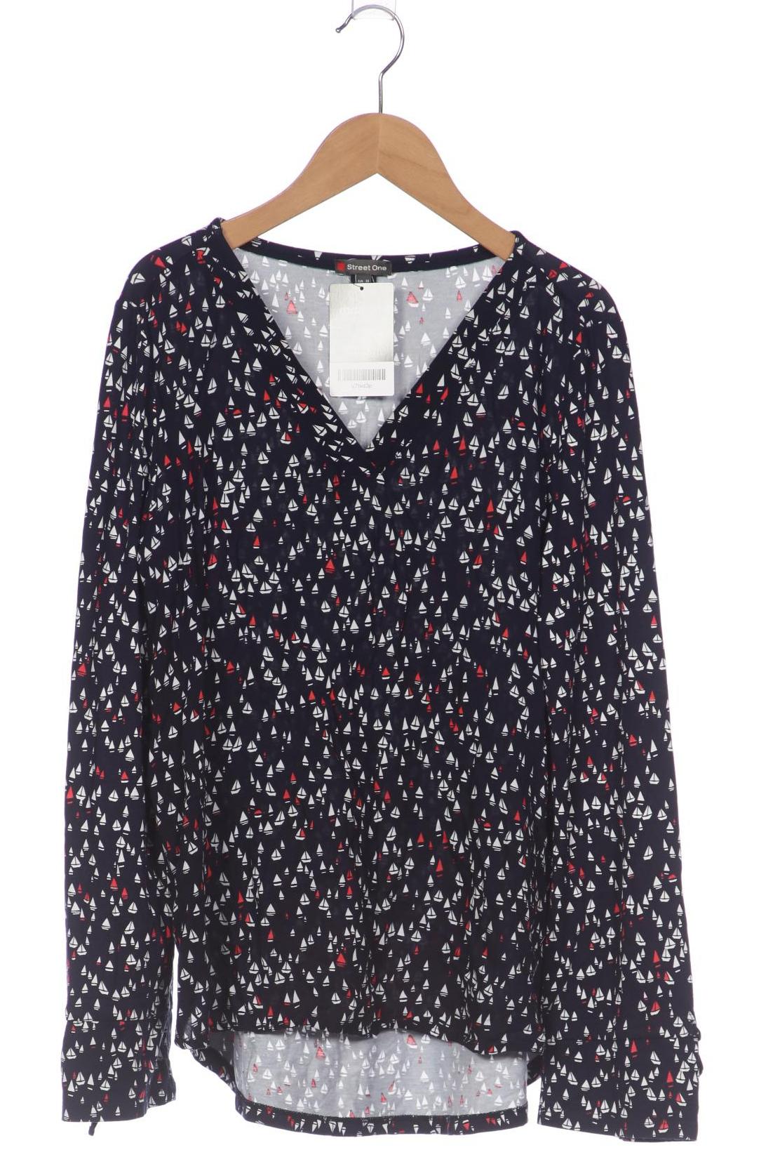 

Street One Damen Langarmshirt, marineblau, Gr. 38