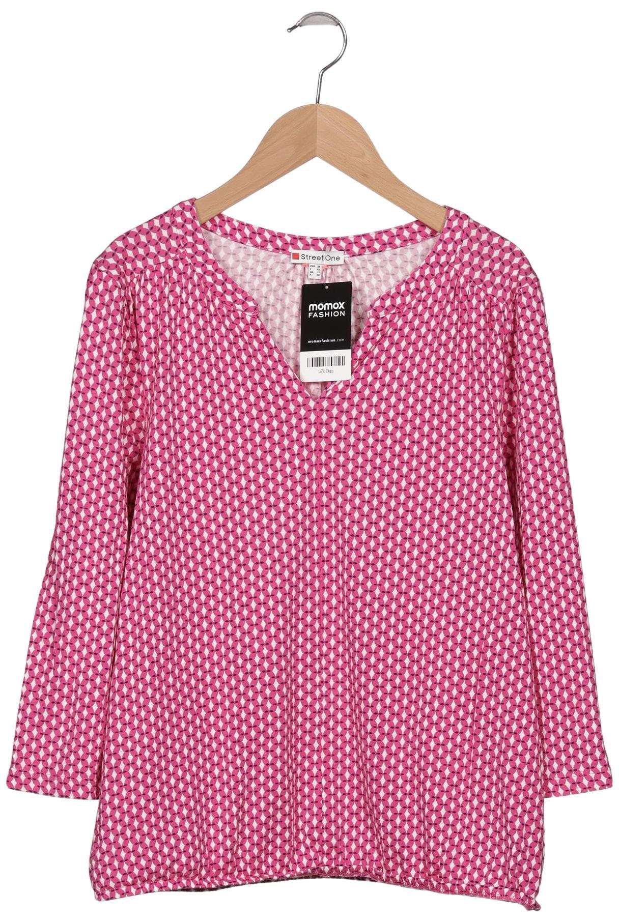 

Street One Damen Langarmshirt, pink, Gr. 38