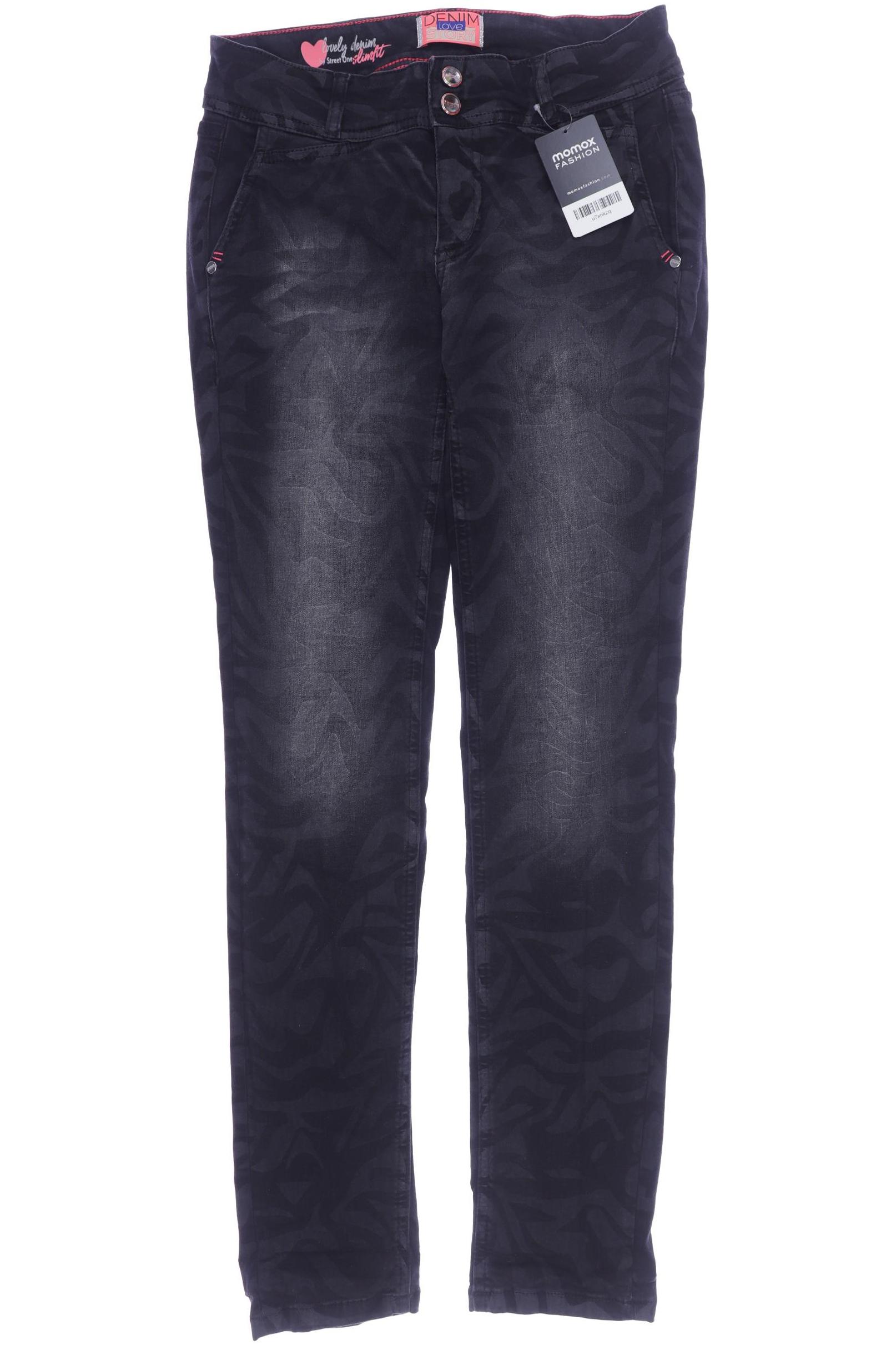 

Street One Damen Jeans, grau, Gr. 25