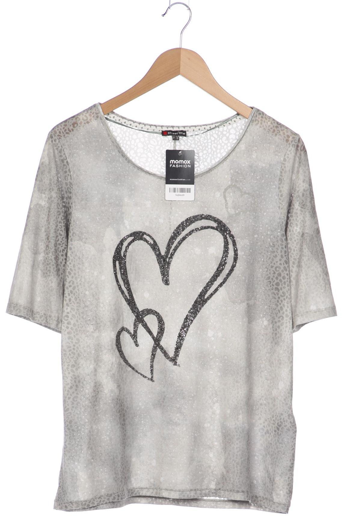 

Street One Damen T-Shirt, grau, Gr. 42