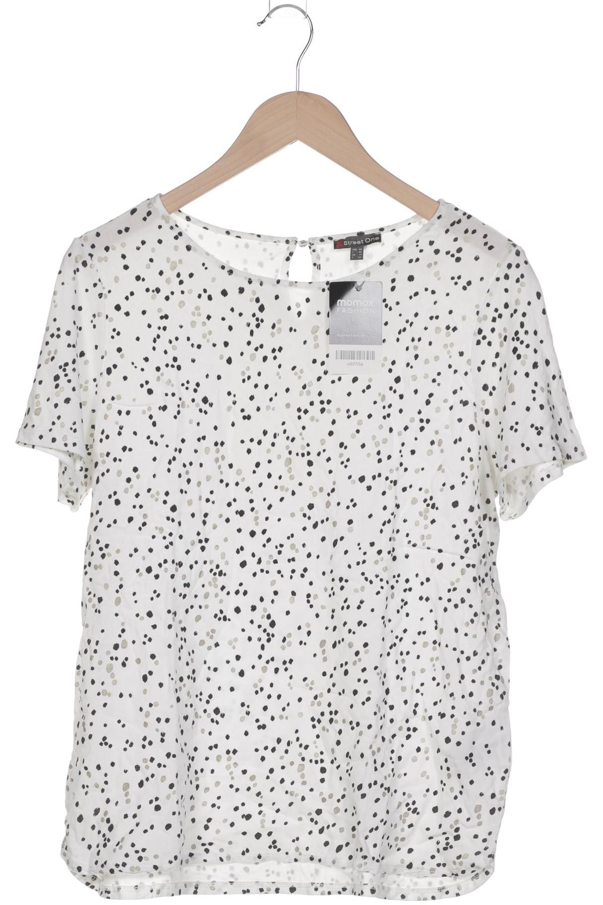 

Street One Damen T-Shirt, weiß, Gr. 40