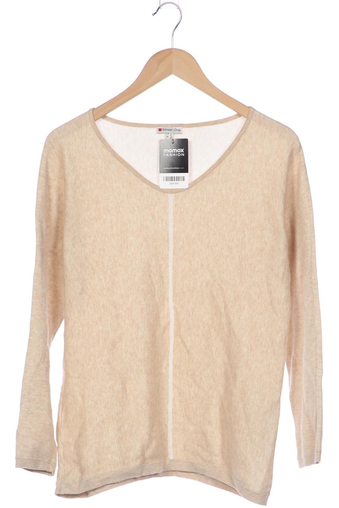 

Street One Damen Pullover, beige, Gr. 38