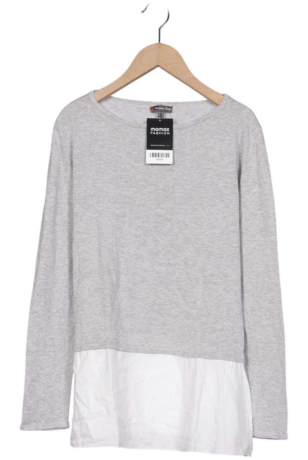

Street One Damen Pullover, grau, Gr. 34