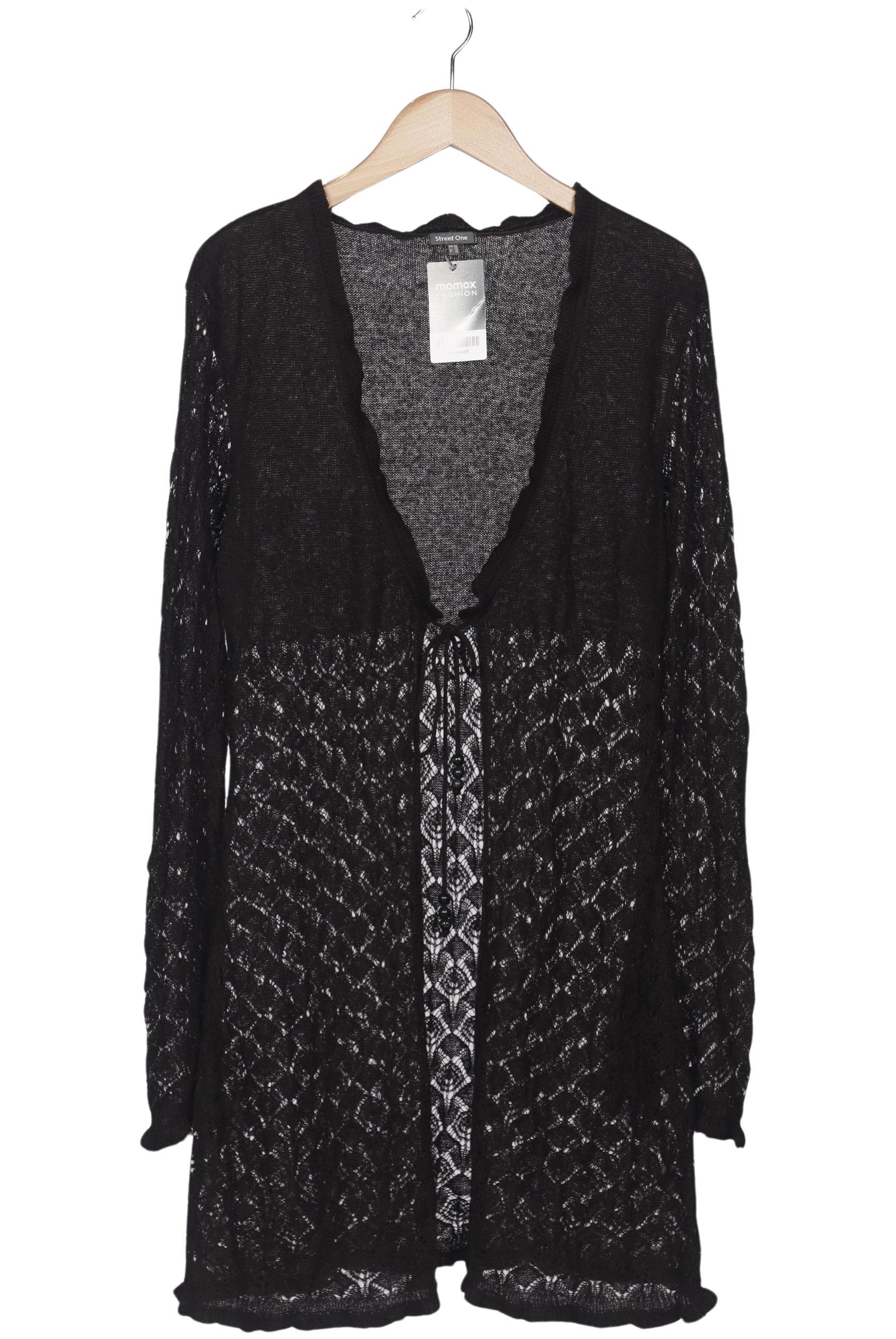 

Street One Damen Strickjacke, schwarz, Gr. 44