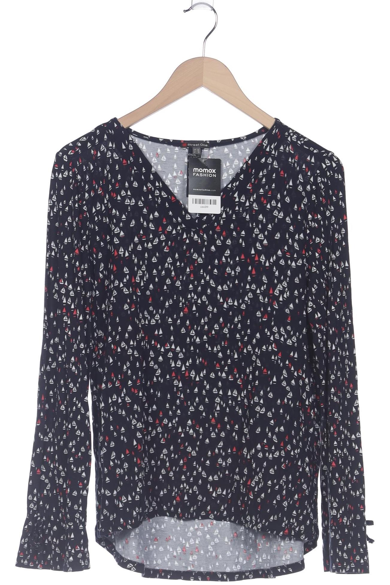 

Street One Damen Langarmshirt, marineblau, Gr. 40