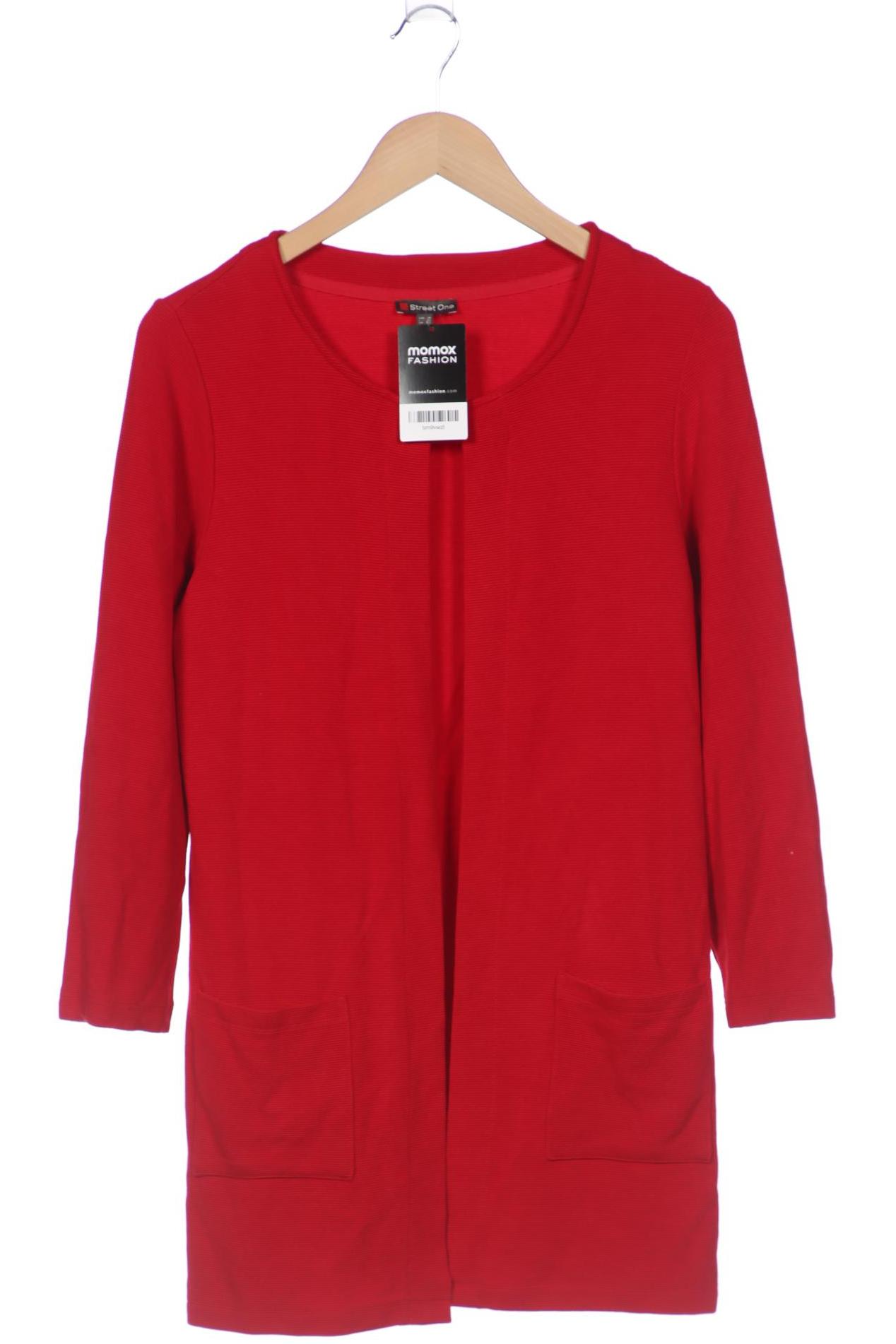 

Street One Damen Strickjacke, rot, Gr. 38