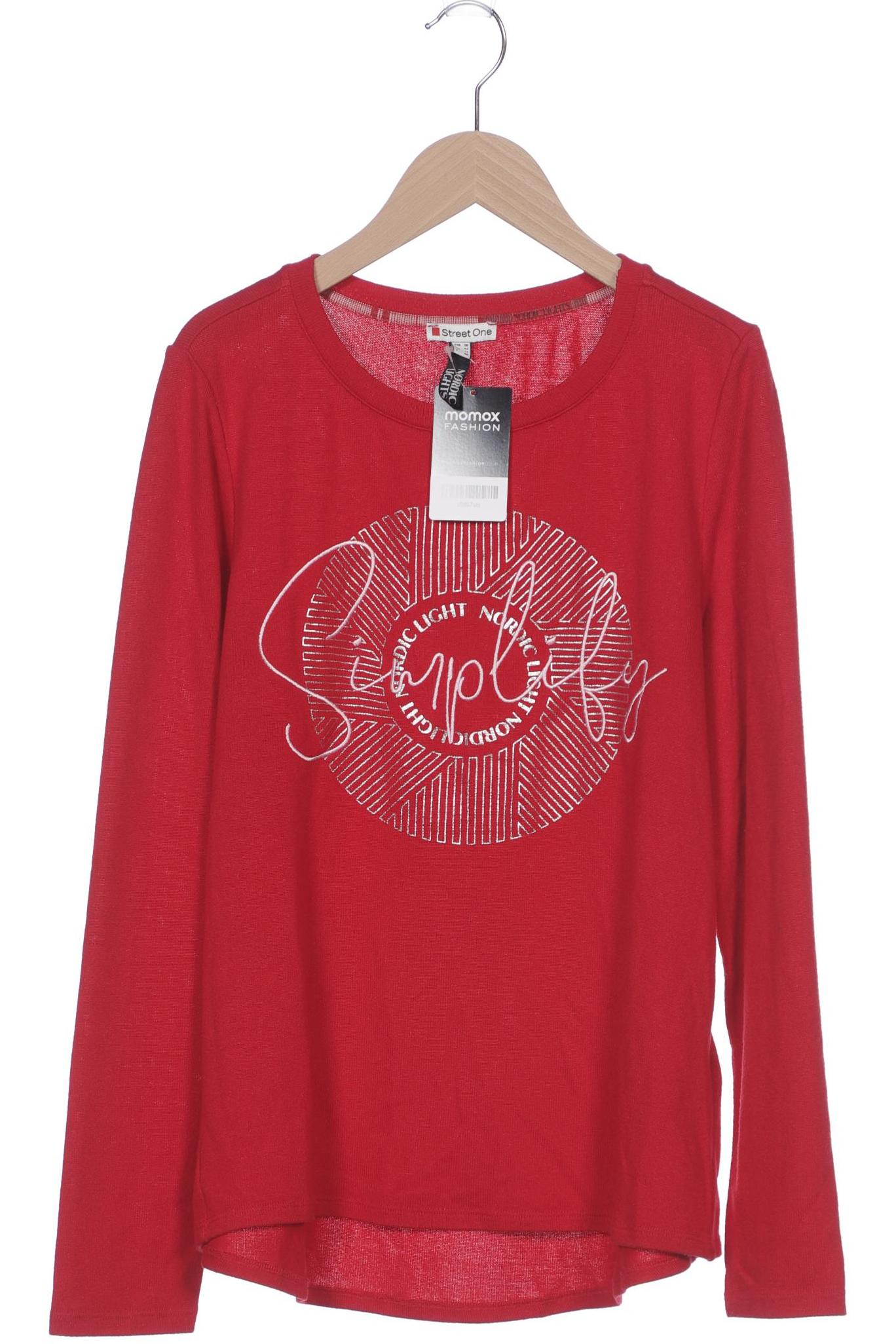 

Street One Damen Pullover, rot, Gr. 38