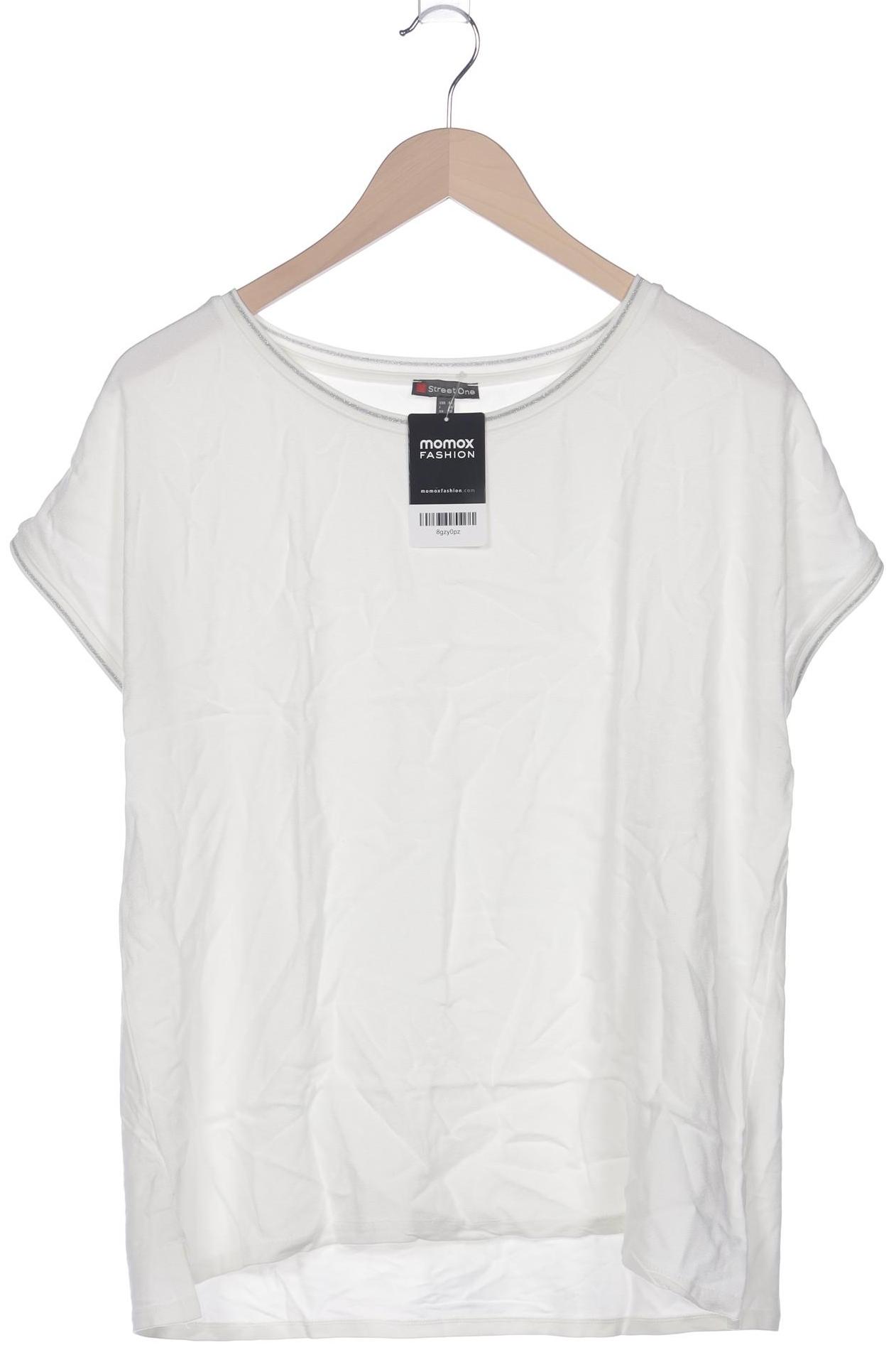 

Street One Damen T-Shirt, weiß, Gr. 44