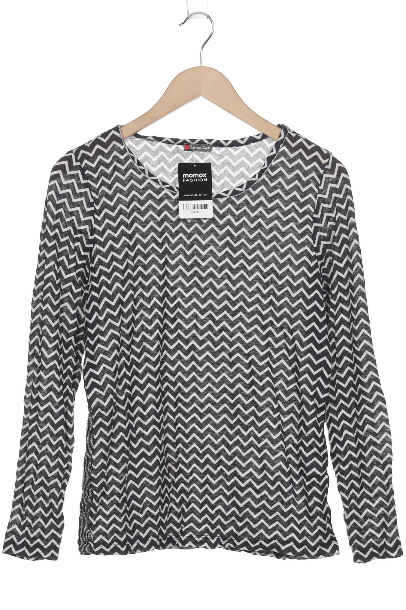 

Street One Damen Langarmshirt, schwarz, Gr. 38