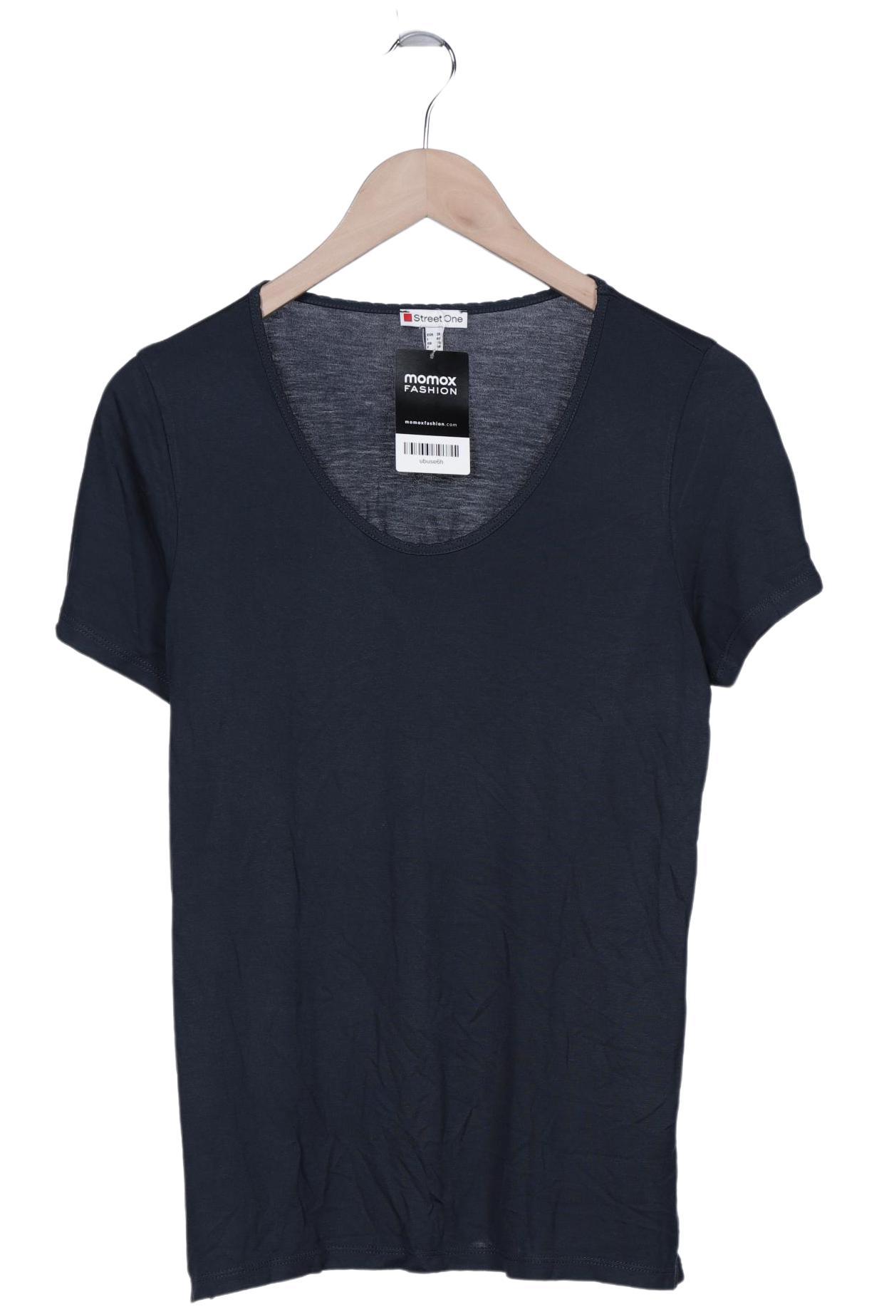 

Street One Damen T-Shirt, marineblau, Gr. 36