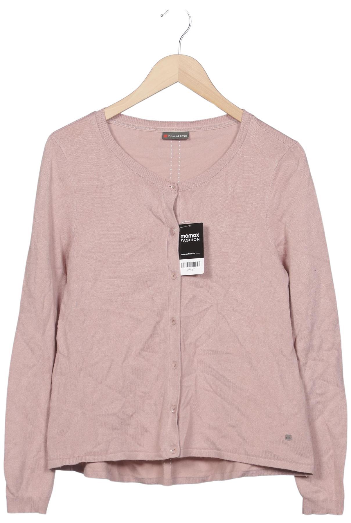 

Street One Damen Strickjacke, pink, Gr. 38
