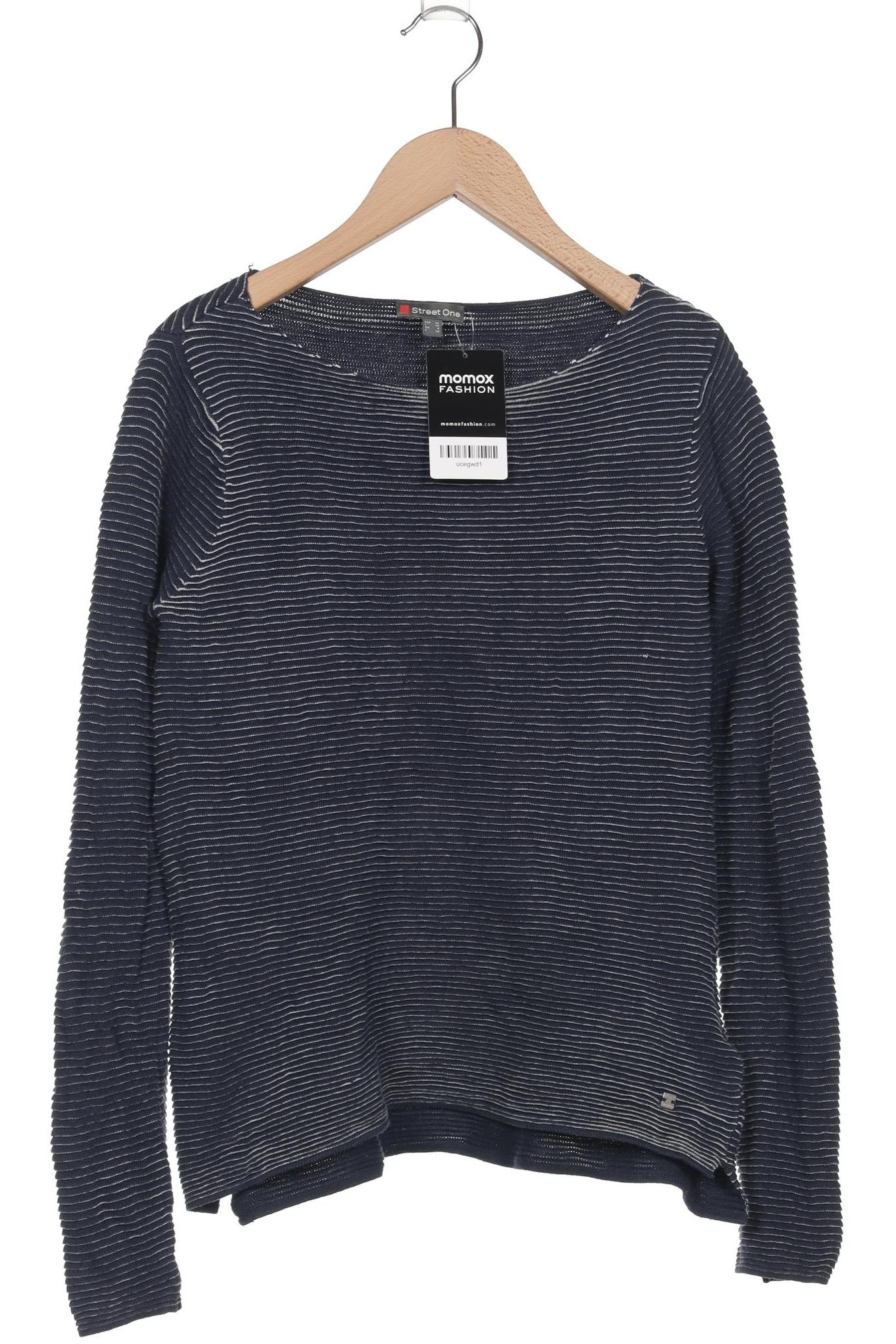 

Street One Damen Pullover, marineblau, Gr. 34