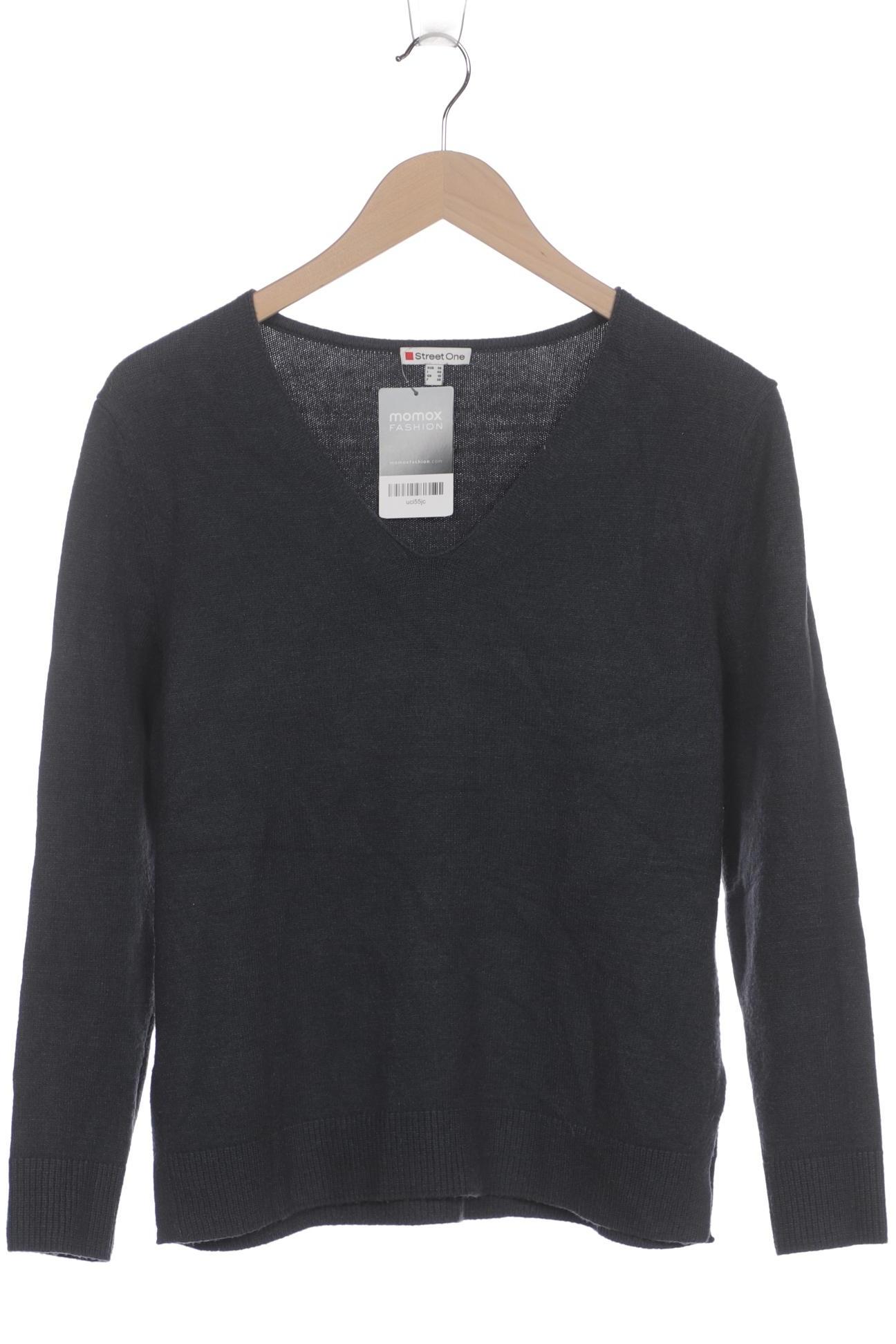 

Street One Damen Pullover, grün, Gr. 36