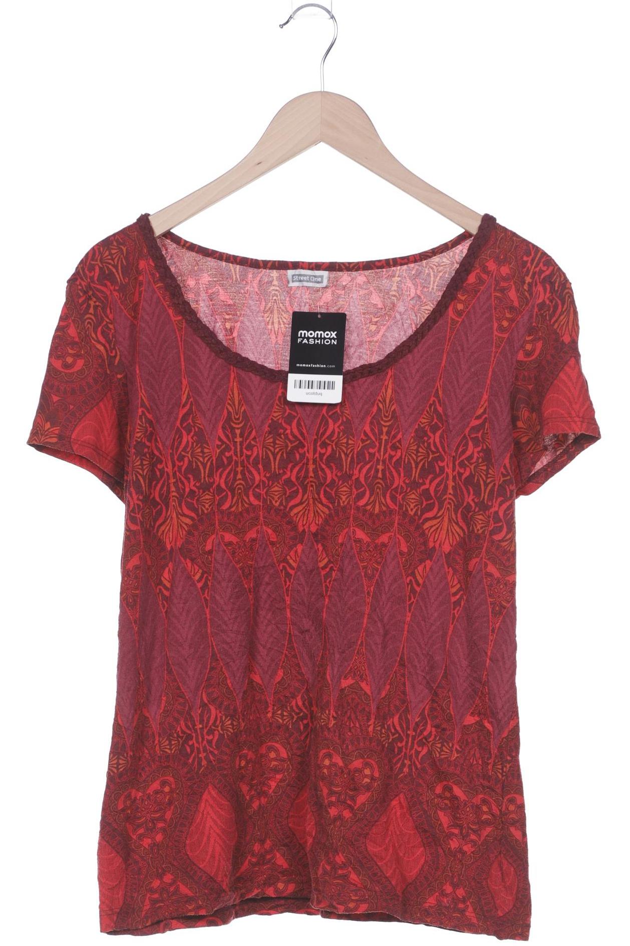 

Street One Damen T-Shirt, rot, Gr. 42