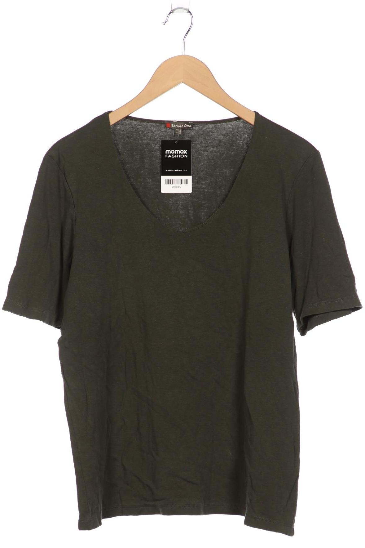 

Street One Damen T-Shirt, grün, Gr. 46