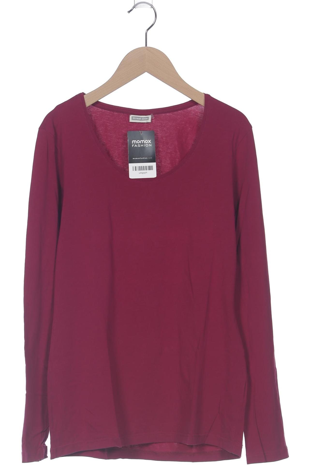 

Street One Damen Langarmshirt, pink, Gr. 42