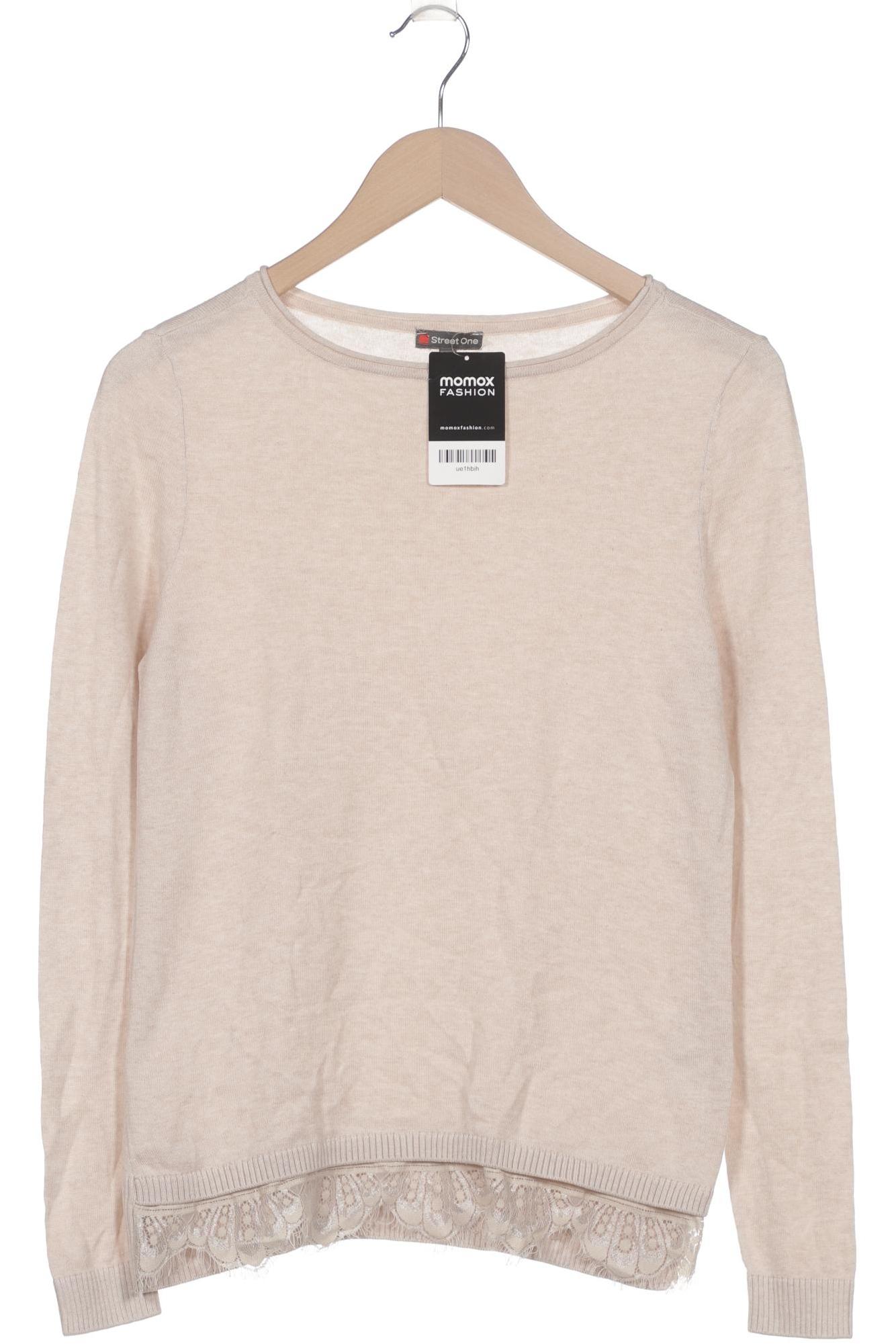 

Street One Damen Pullover, beige, Gr. 34