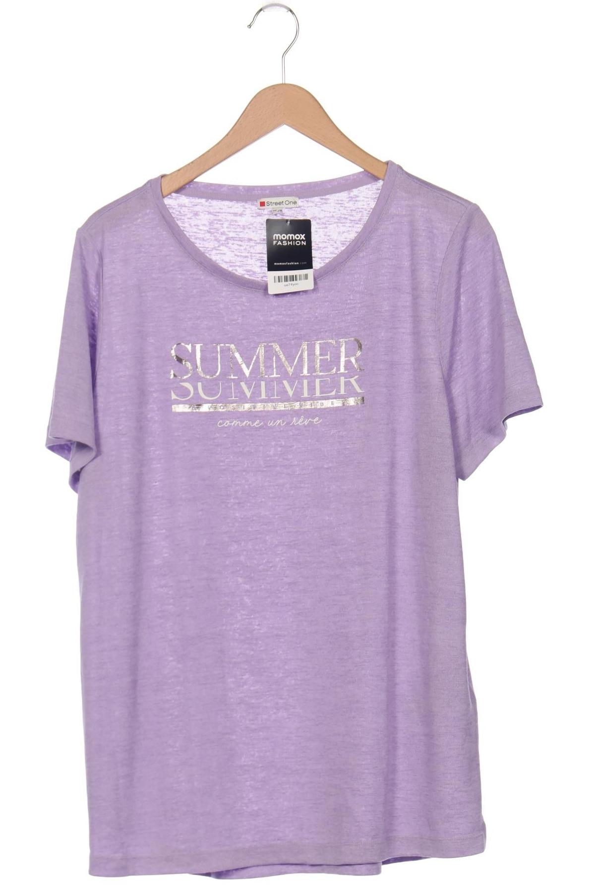 

Street One Damen T-Shirt, flieder, Gr. 46