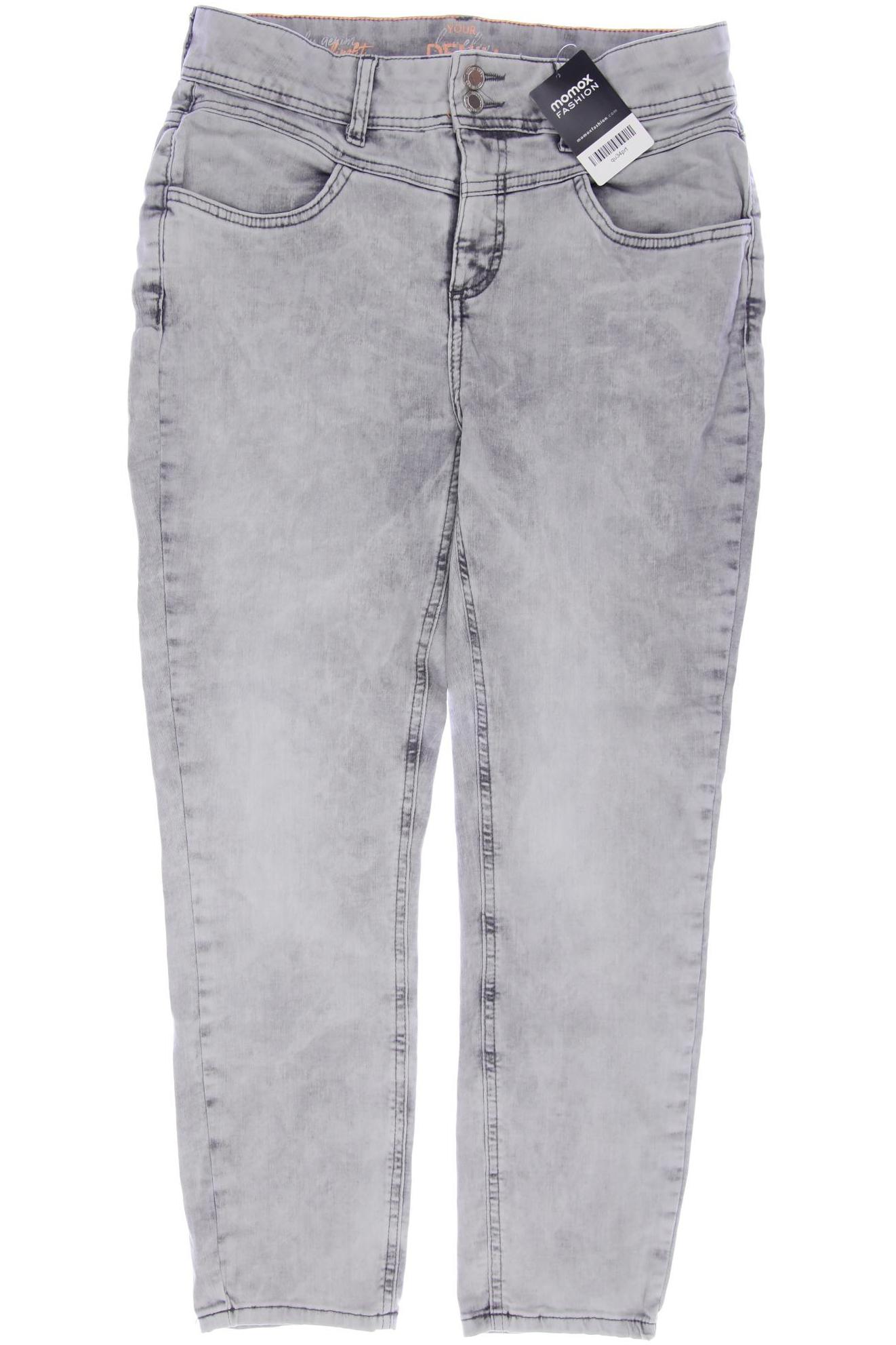 

Street One Damen Jeans, grau, Gr. 42