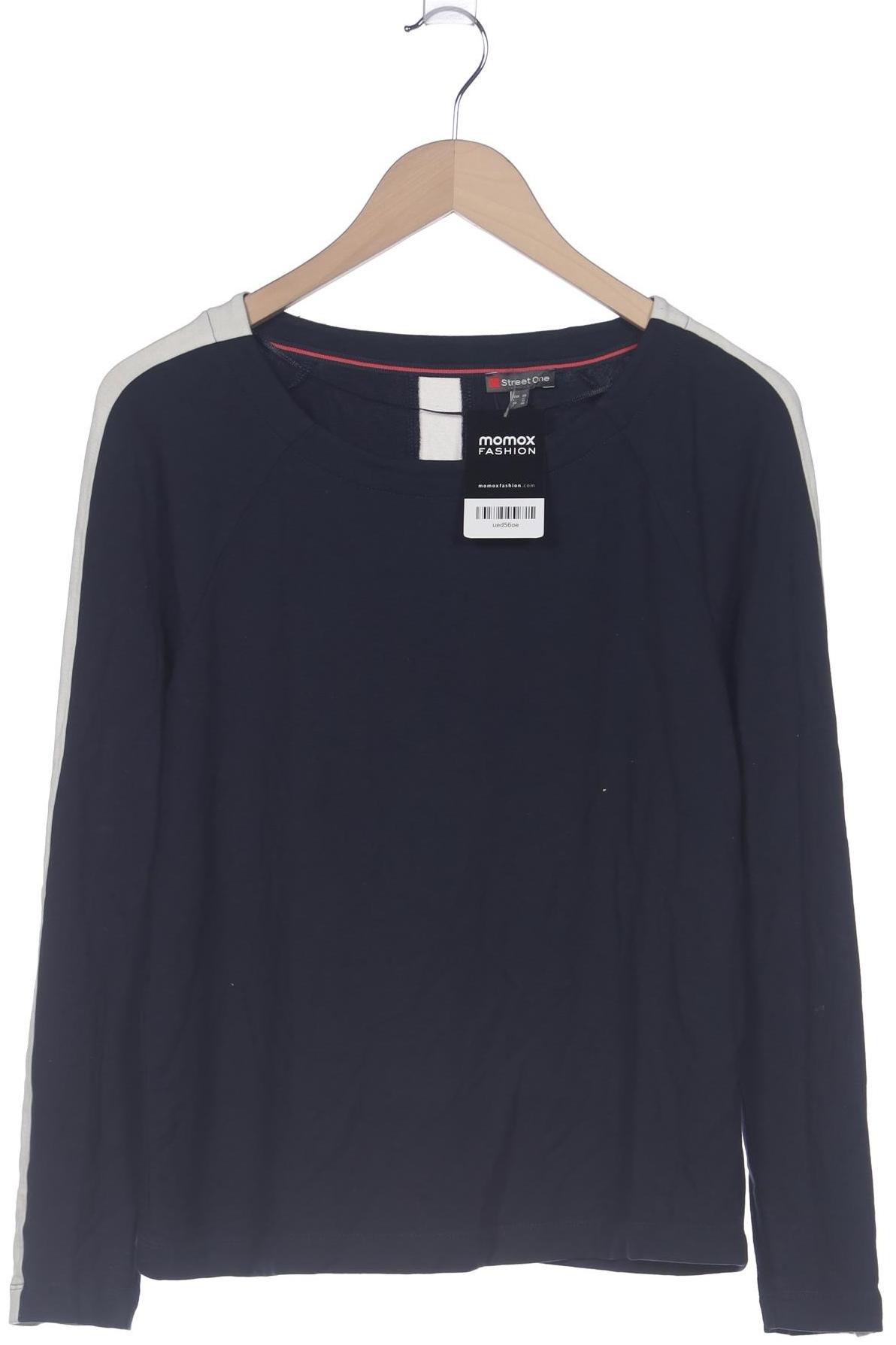 

Street One Damen Langarmshirt, marineblau, Gr. 38