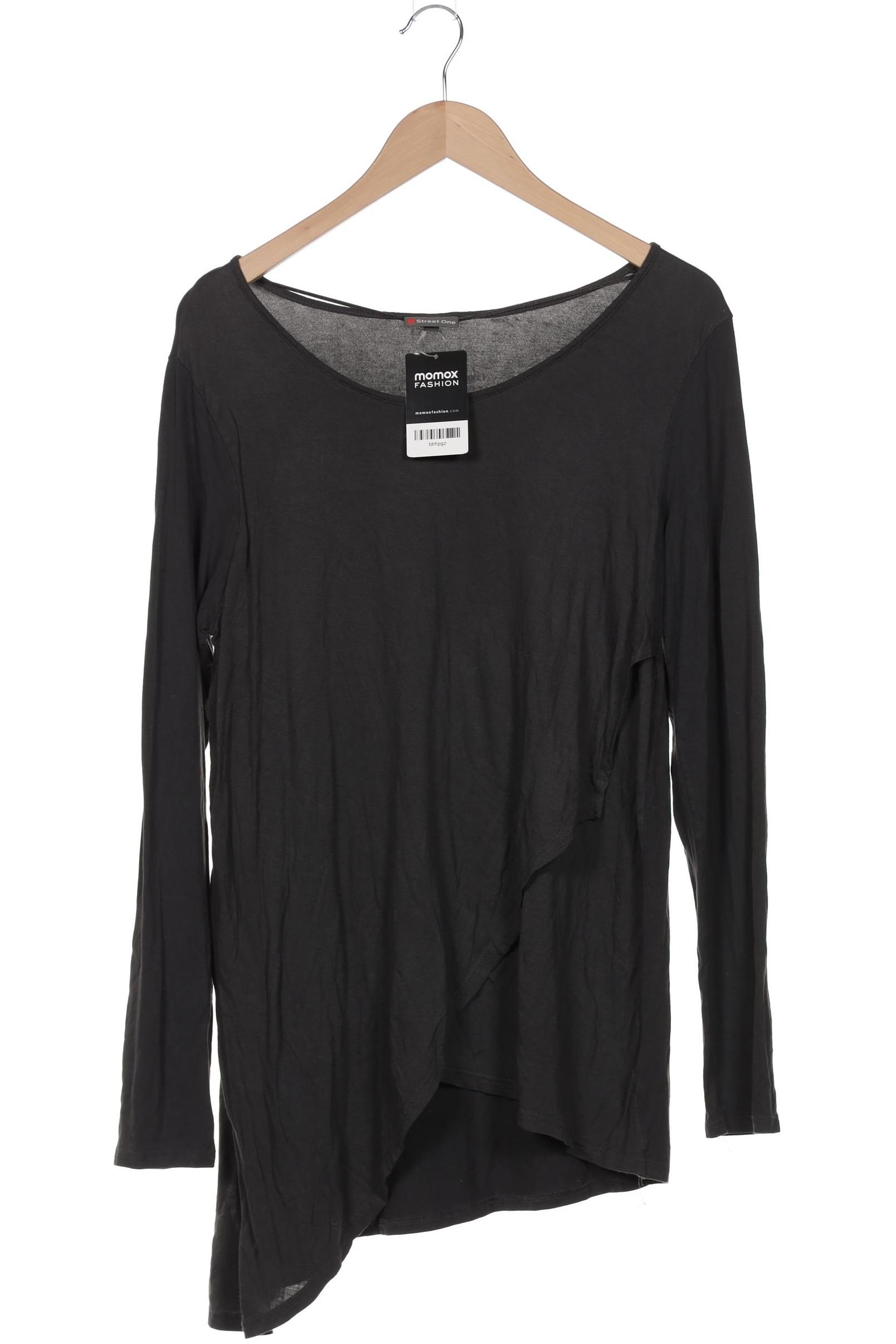 

Street One Damen Langarmshirt, grau, Gr. 42