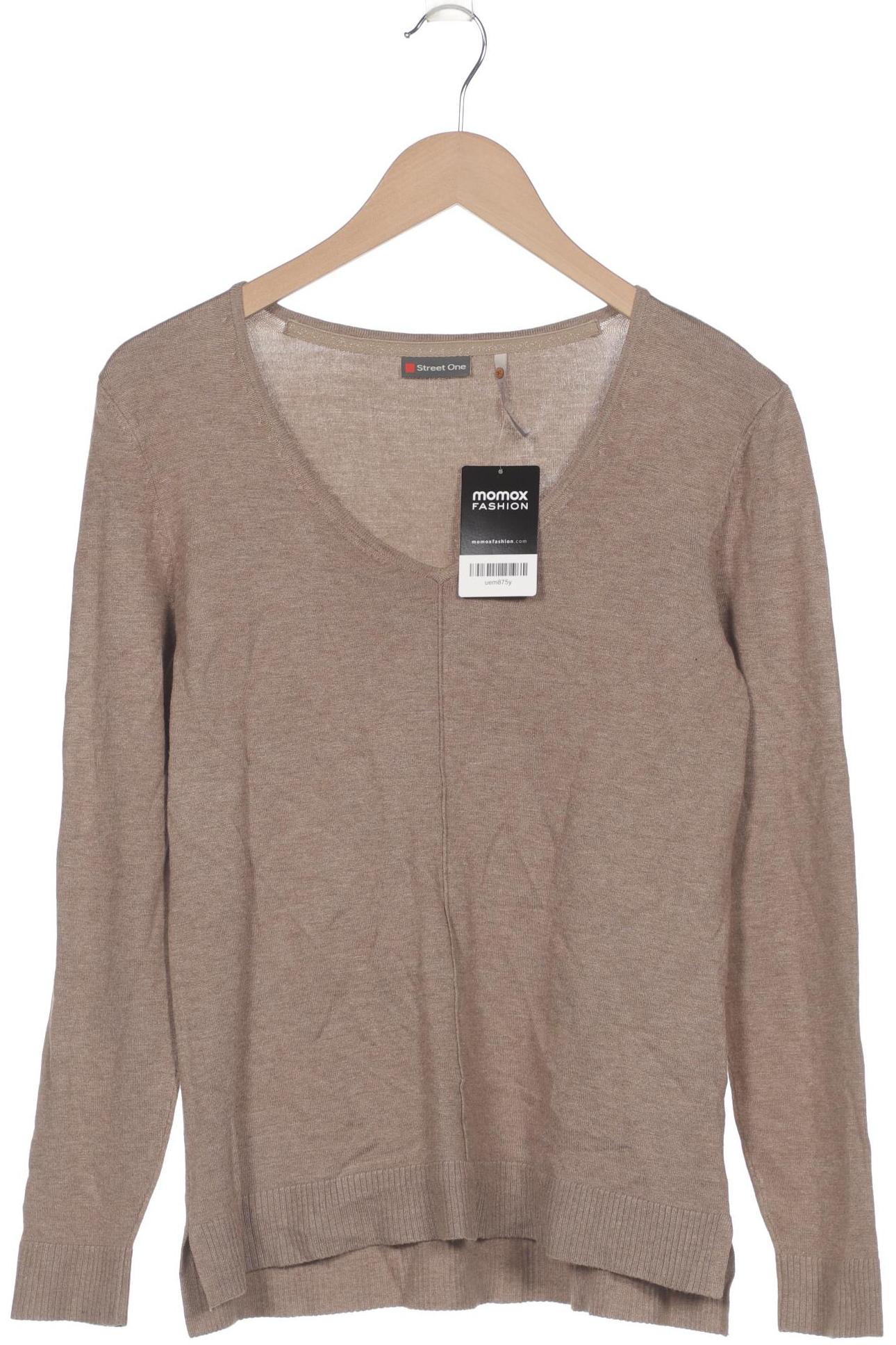 

Street One Damen Pullover, braun, Gr. 36