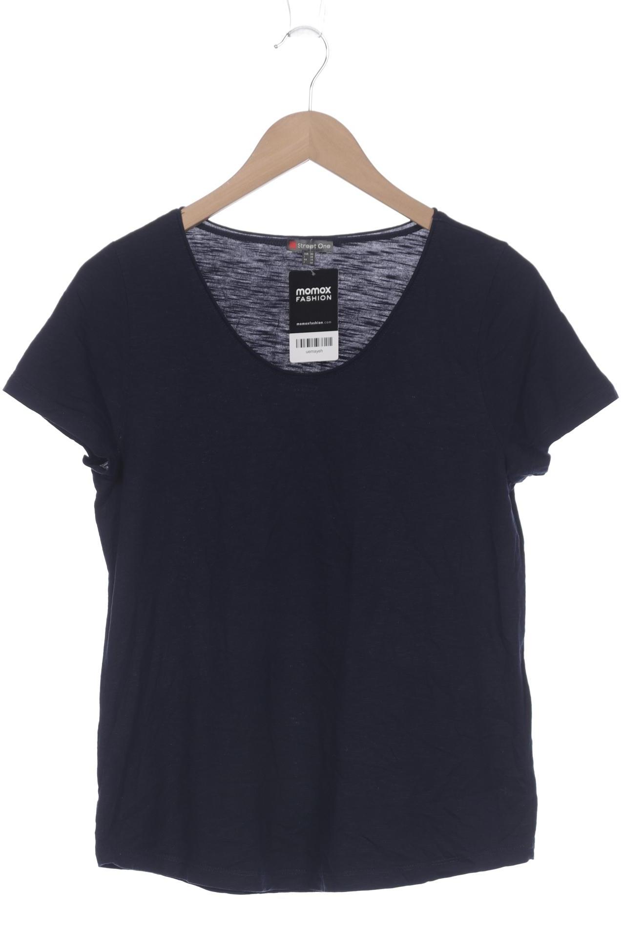 

Street One Damen T-Shirt, marineblau, Gr. 40