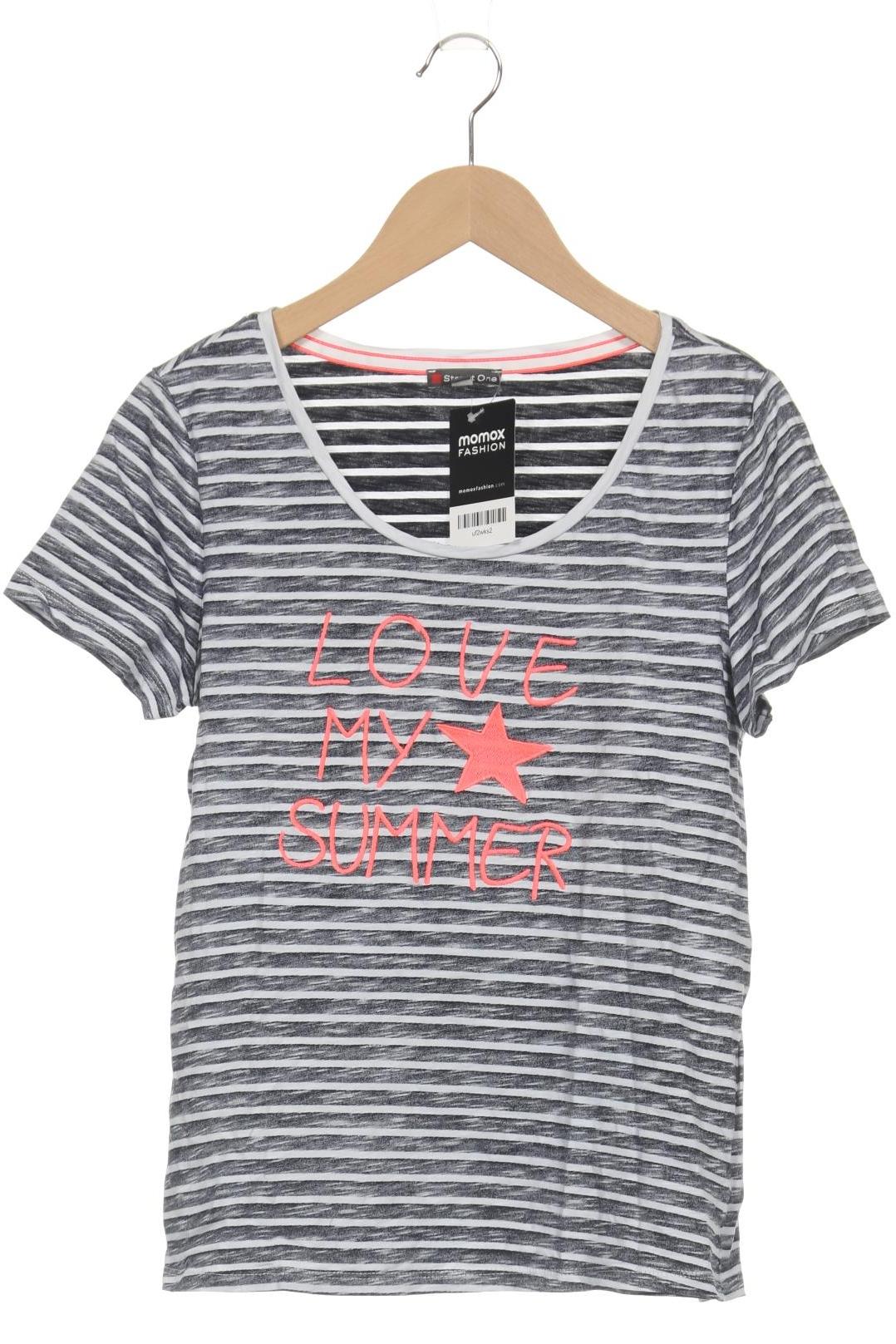 

Street One Damen T-Shirt, marineblau, Gr. 36
