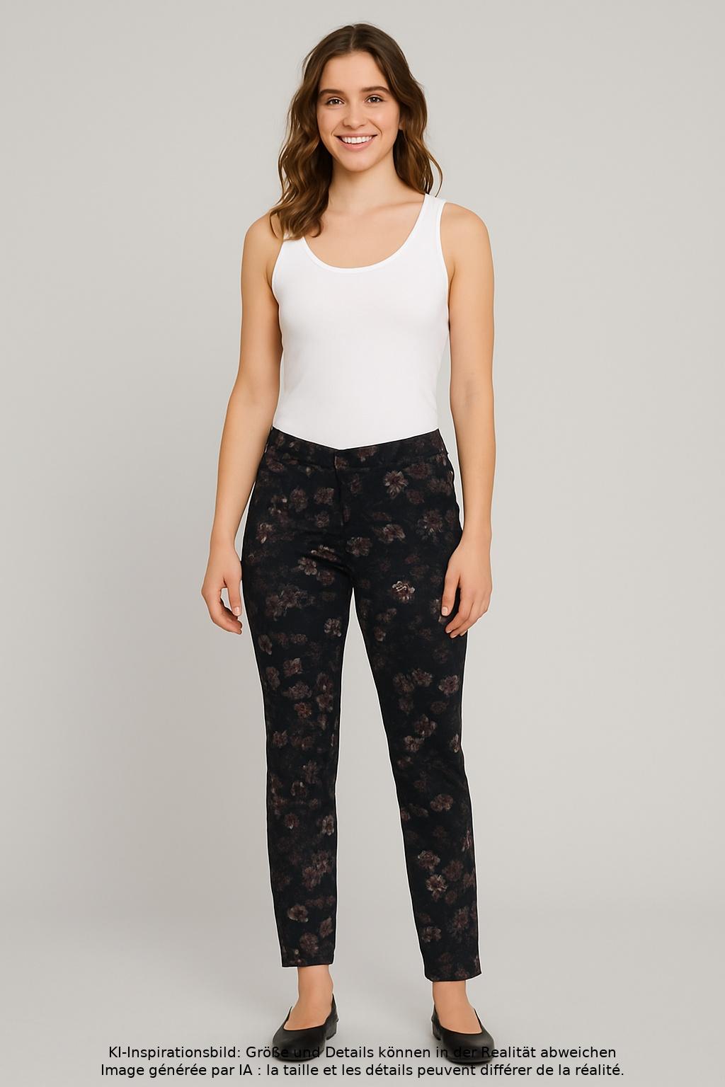 

Street One Damen Stoffhose, schwarz, Gr. 36