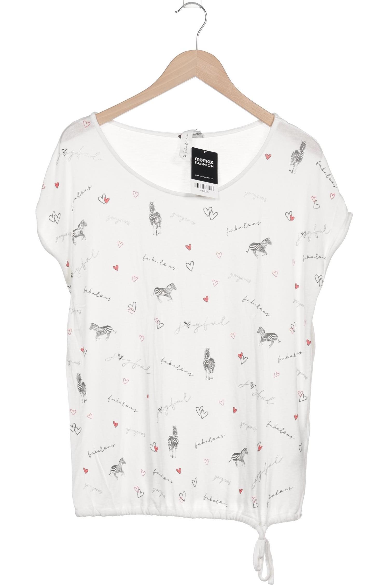 

Street One Damen T-Shirt, weiß, Gr. 42