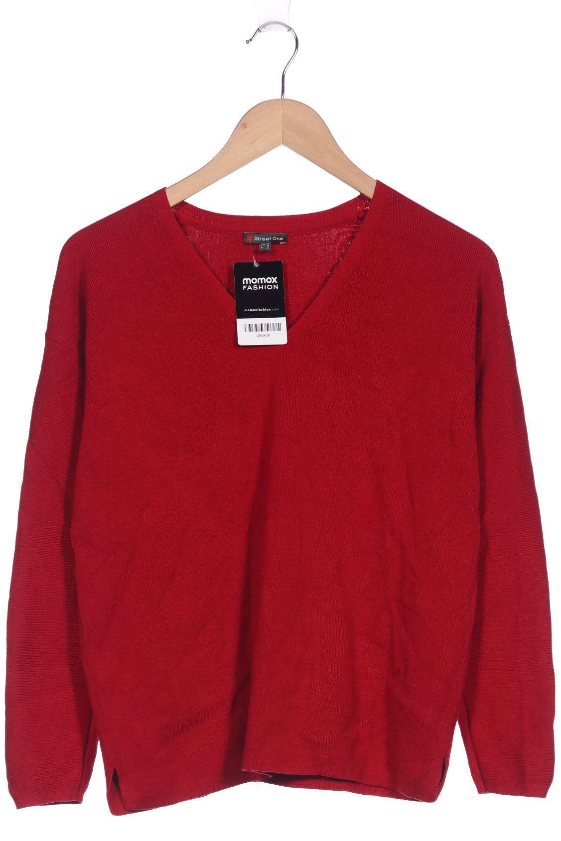 

Street One Damen Pullover, rot, Gr. 40