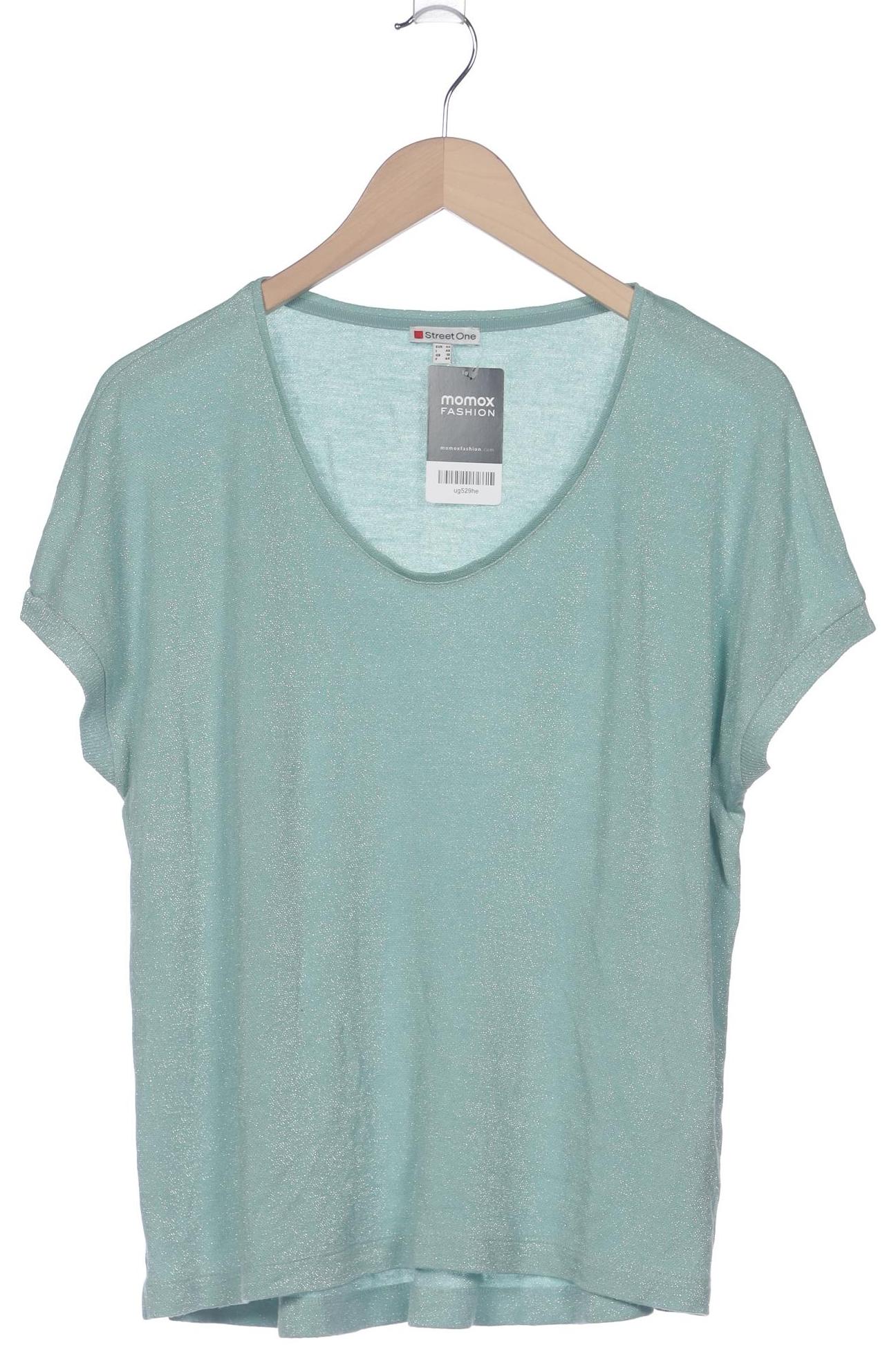

Street One Damen T-Shirt, türkis, Gr. 42