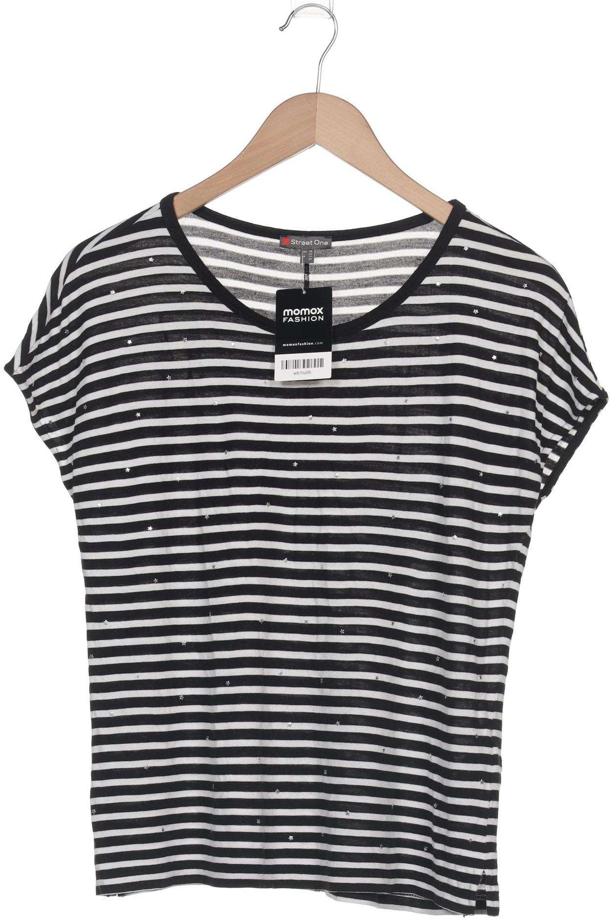 

Street One Damen T-Shirt, schwarz, Gr. 38