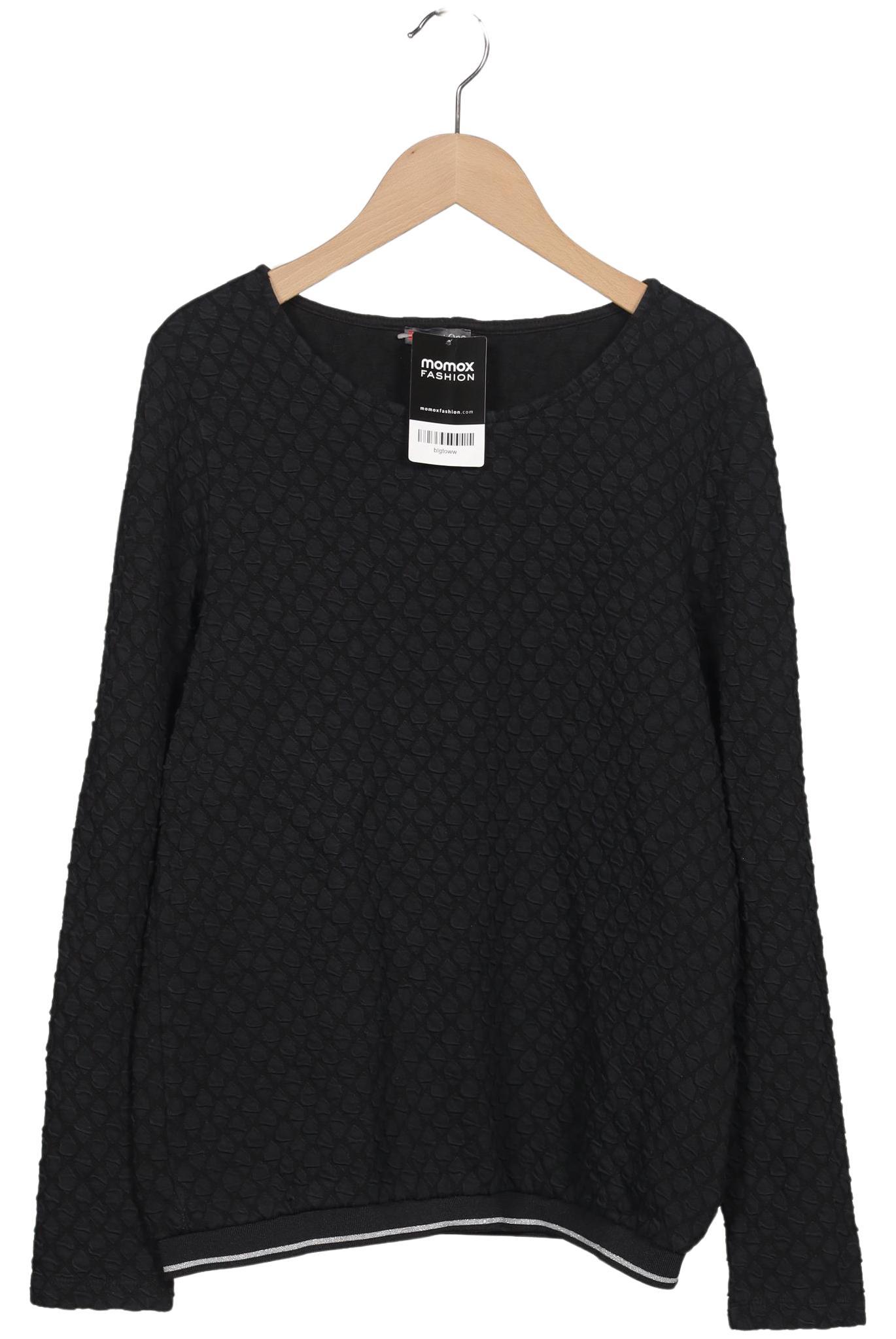 

Street One Damen Sweatshirt, schwarz, Gr. 38