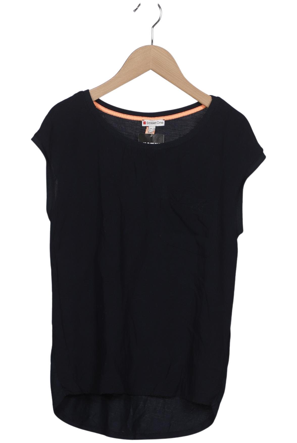 

Street One Damen T-Shirt, marineblau, Gr. 34