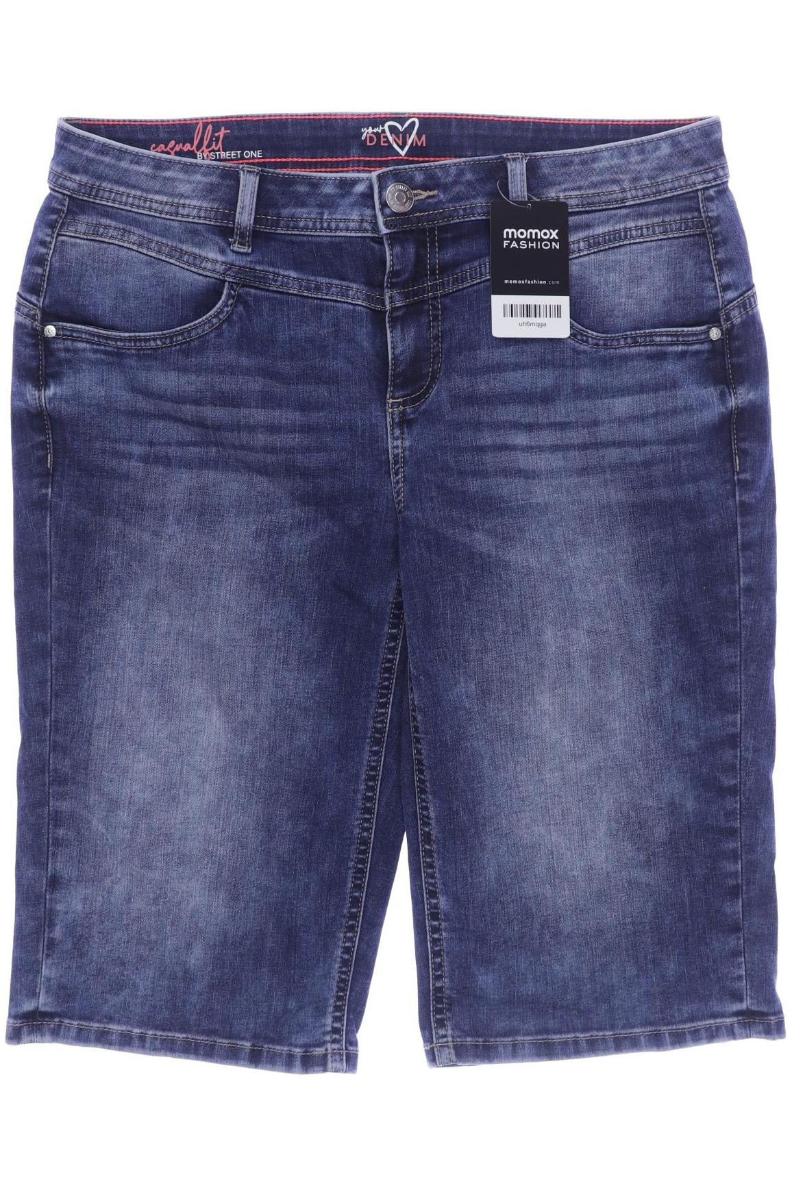 

Street One Damen Shorts, blau, Gr. 40