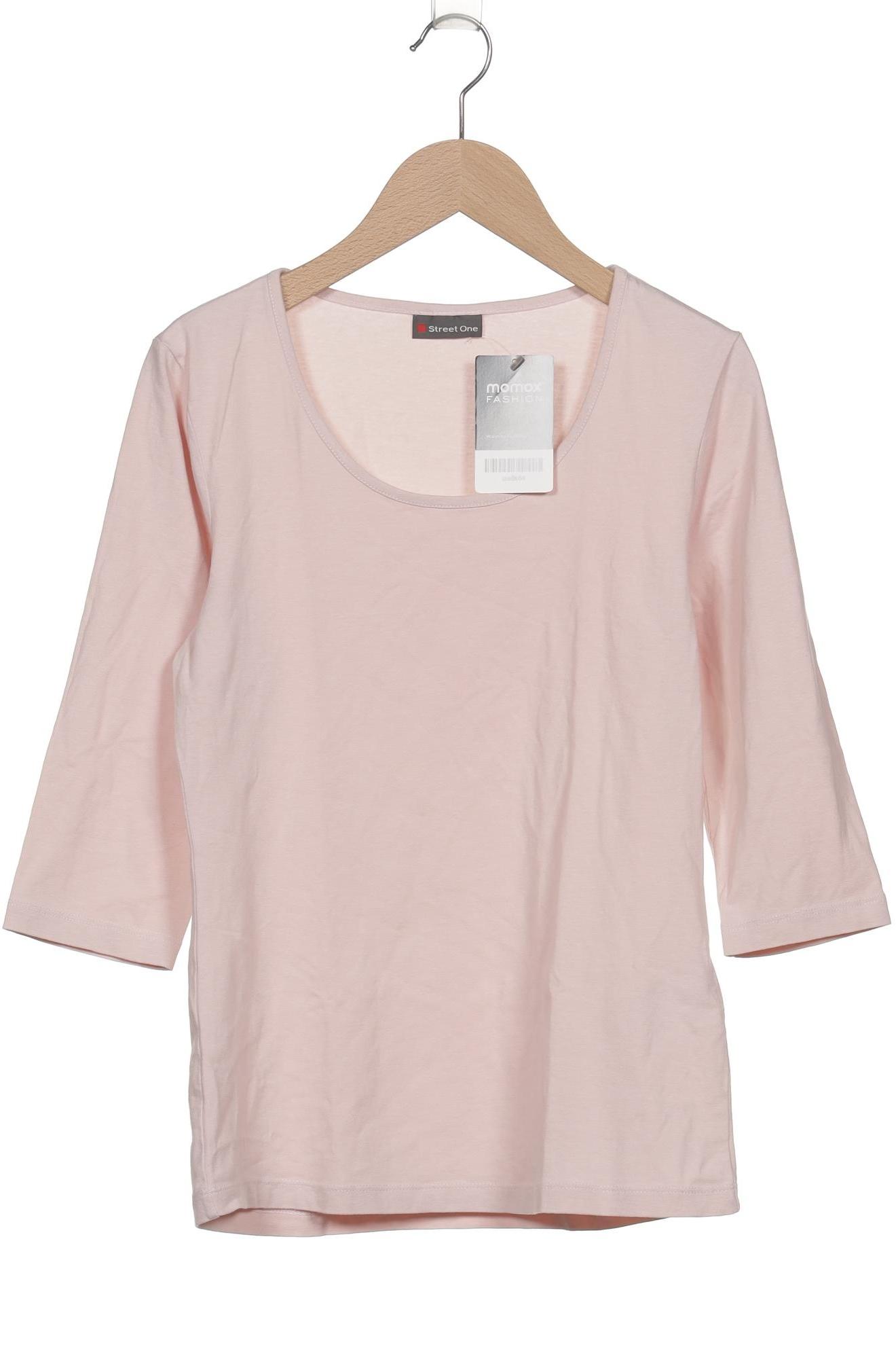 

Street One Damen Langarmshirt, pink, Gr. 36