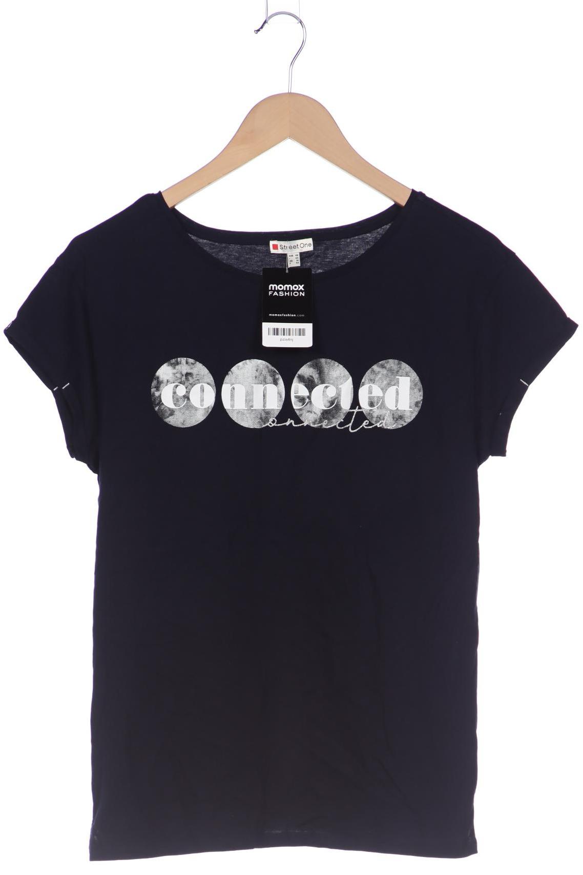 

Street One Damen T-Shirt, marineblau, Gr. 40