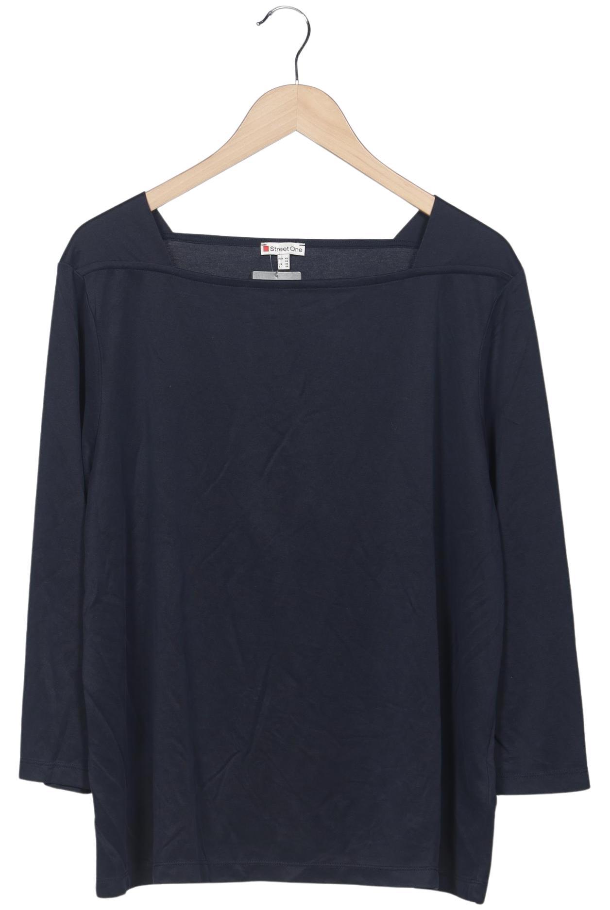 

Street One Damen Langarmshirt, marineblau, Gr. 46