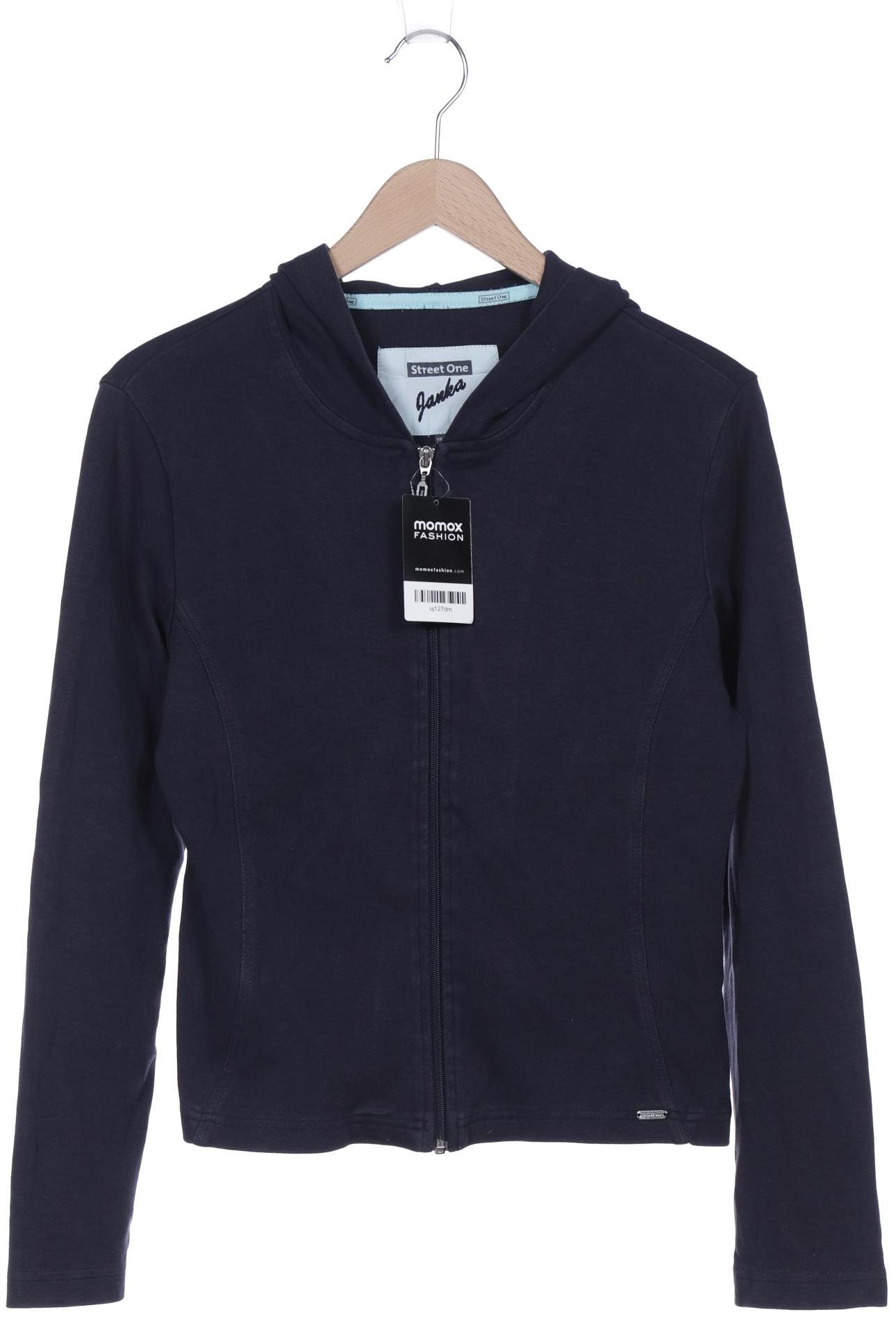 

Street One Damen Kapuzenpullover, marineblau, Gr. 42