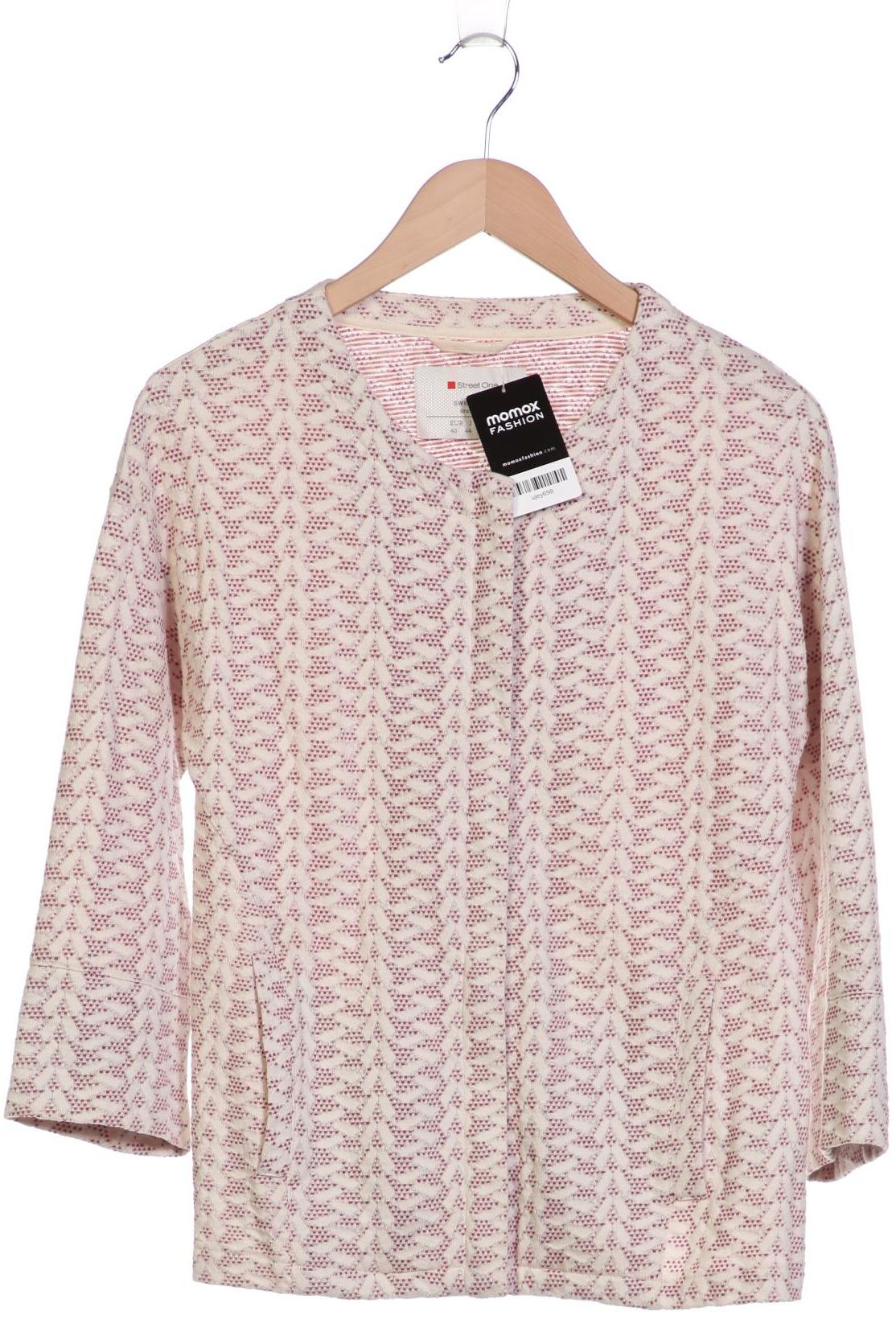 

Street One Damen Strickjacke, cremeweiß, Gr. 40
