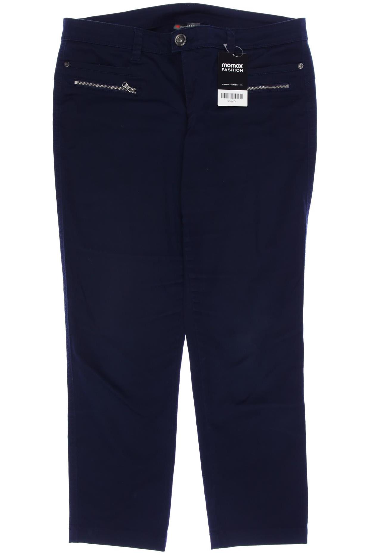 

Street One Damen Stoffhose, marineblau