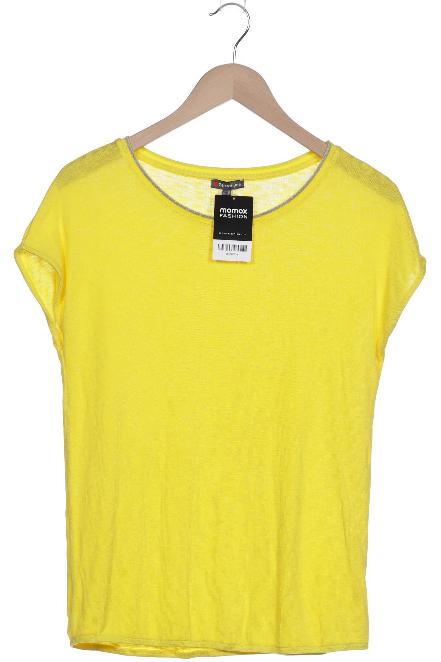 

Street One Damen T-Shirt, gelb, Gr. 36