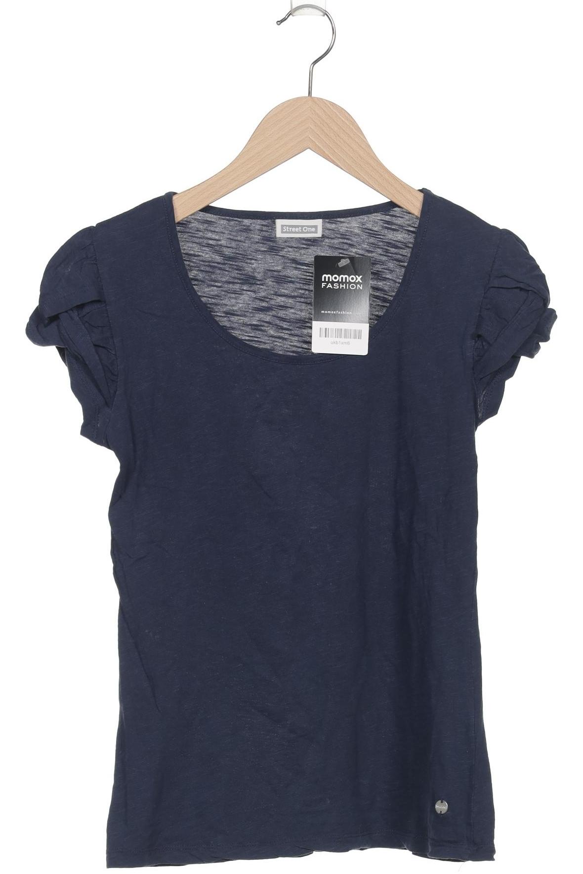 

Street One Damen T-Shirt, marineblau, Gr. 38