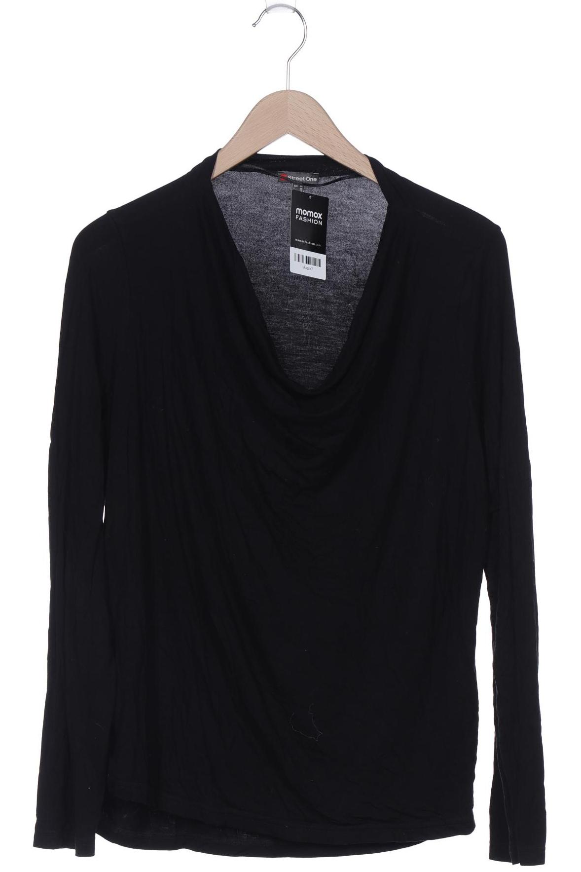 

Street One Damen Langarmshirt, schwarz, Gr. 44