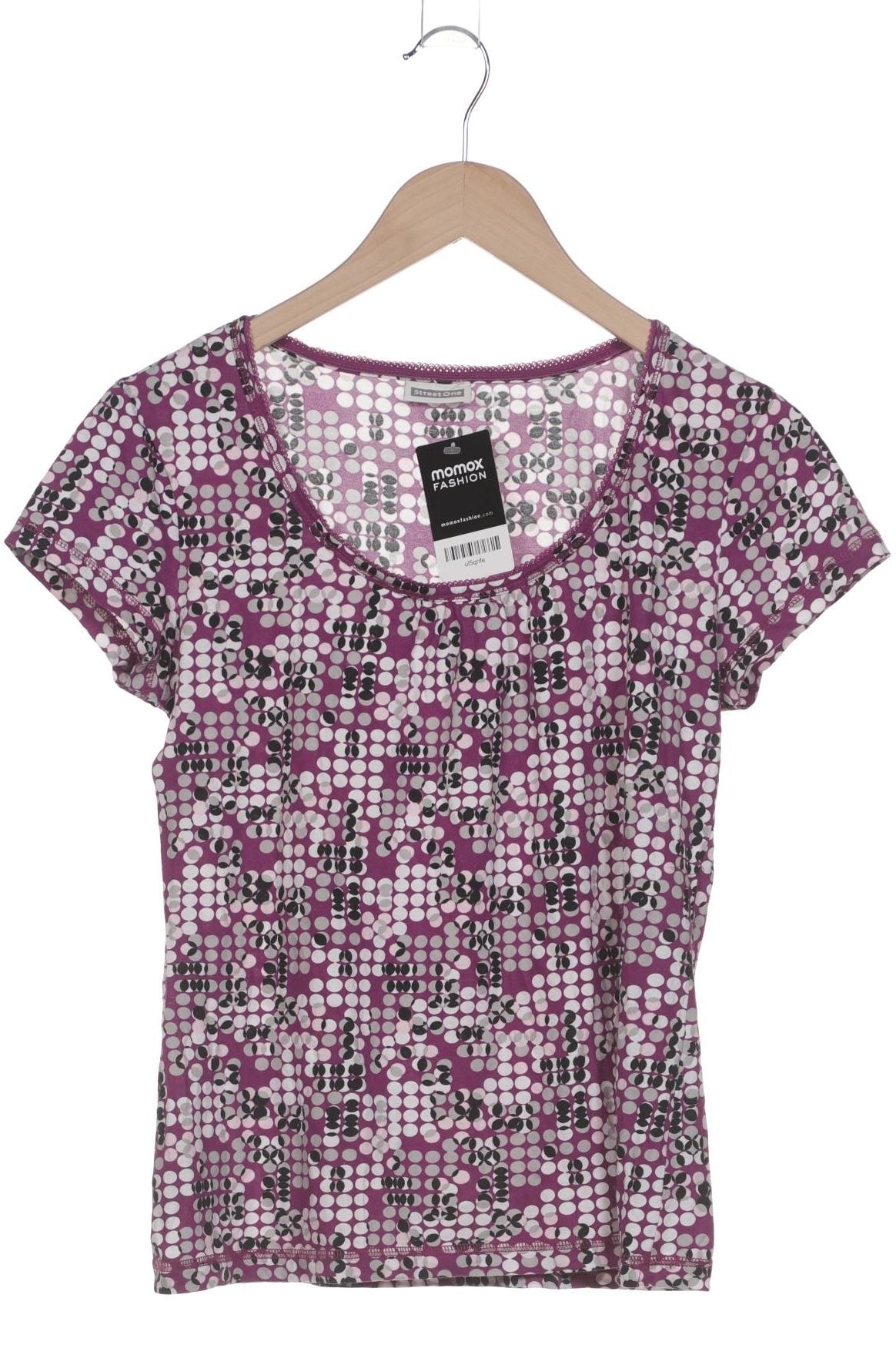 

Street One Damen T-Shirt, flieder, Gr. 40
